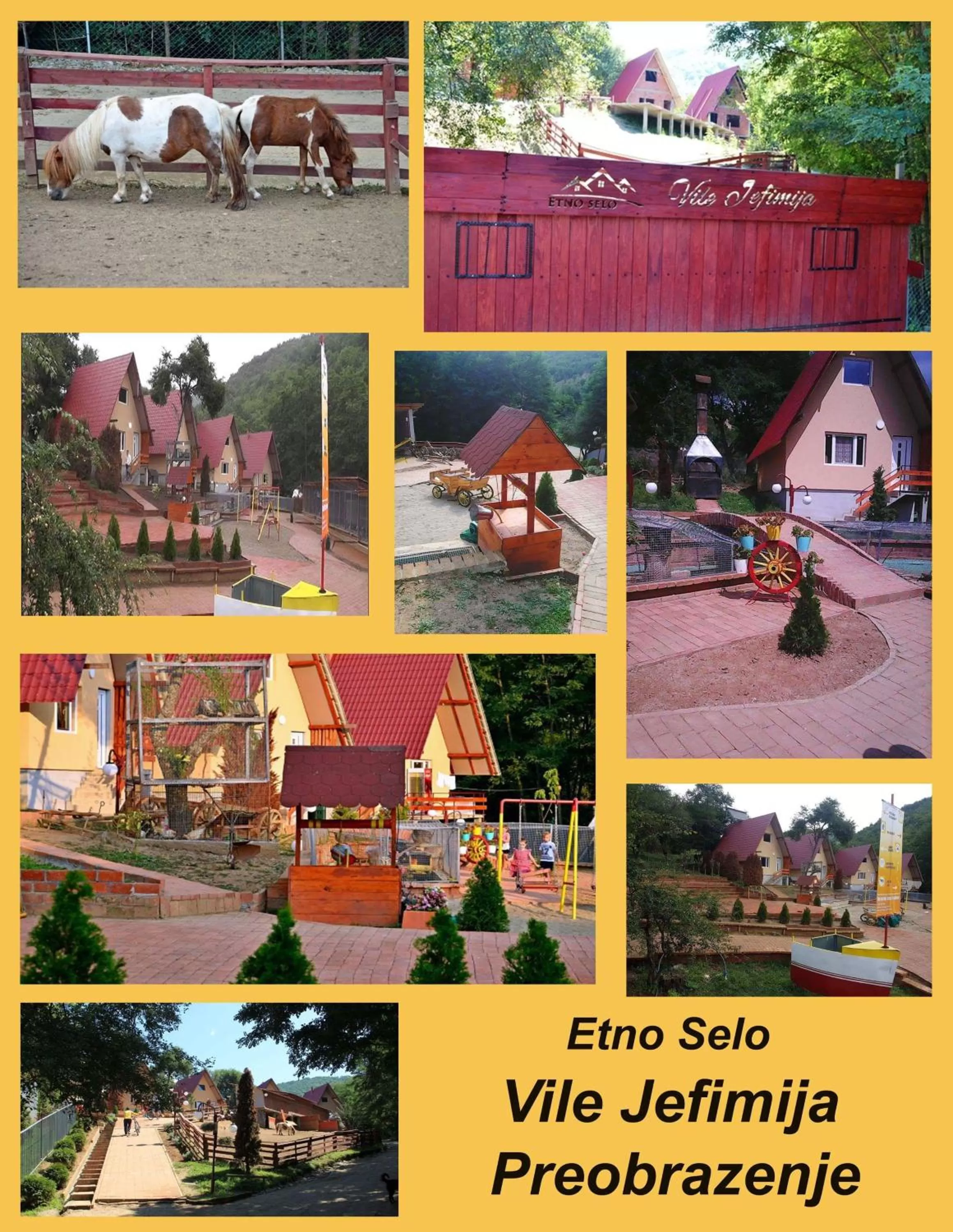 Etno selo Vile Jefimija, selo Preobrazenje, Vranje