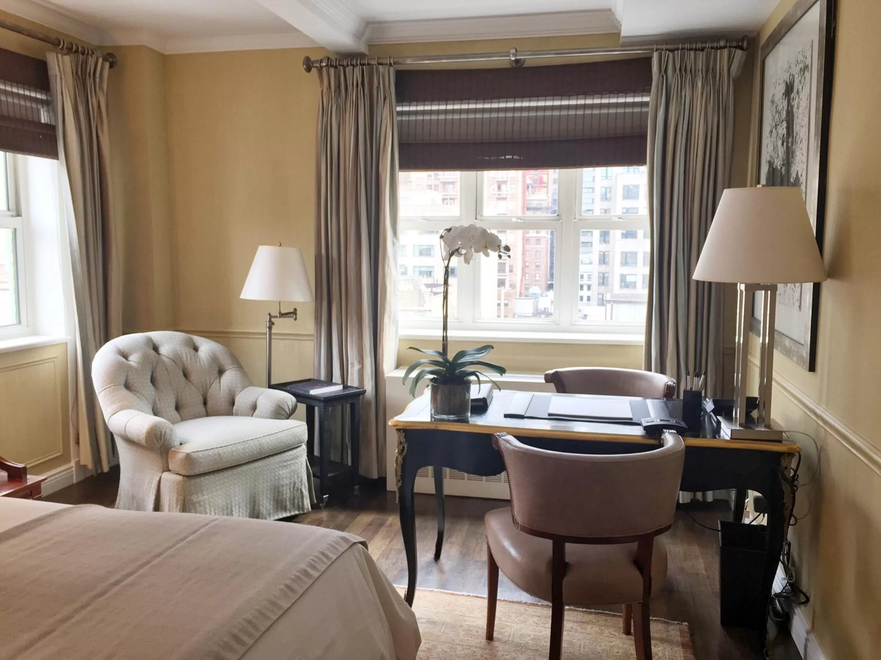 Bedroom in Lowell Hotel