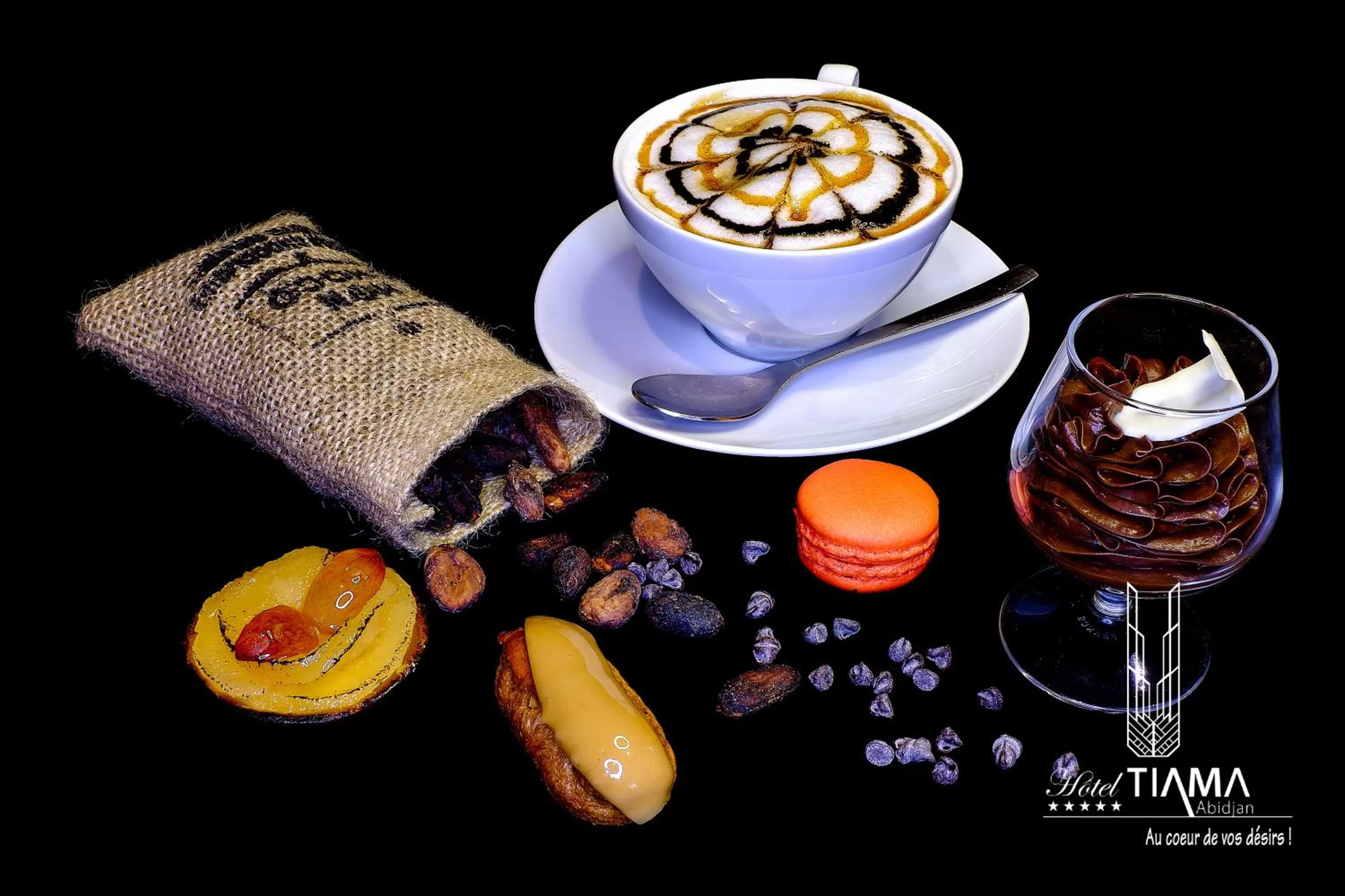 Food and drinks in Hotel Tiama Abidjan