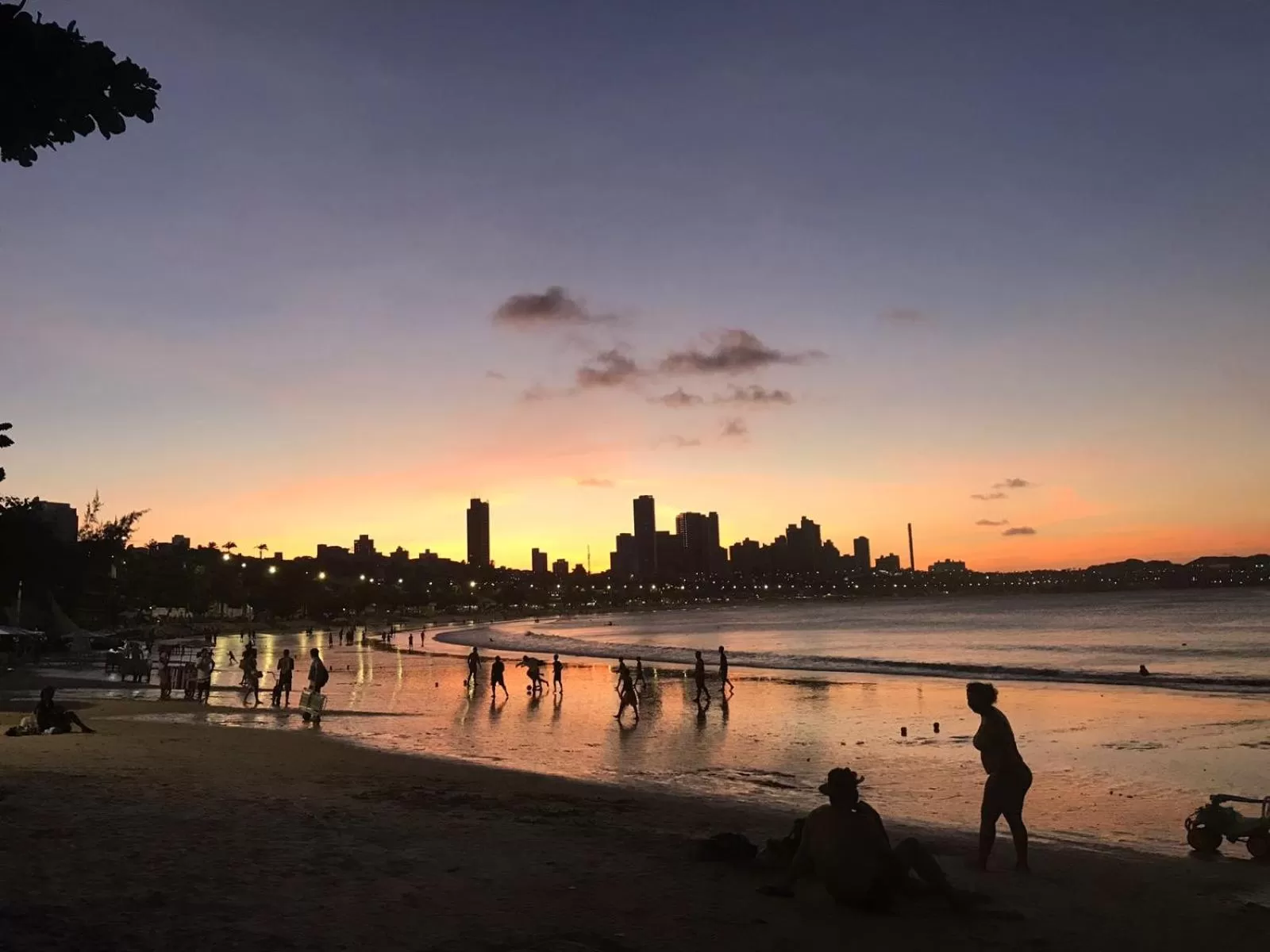 Sea view in Pousada America do Sol