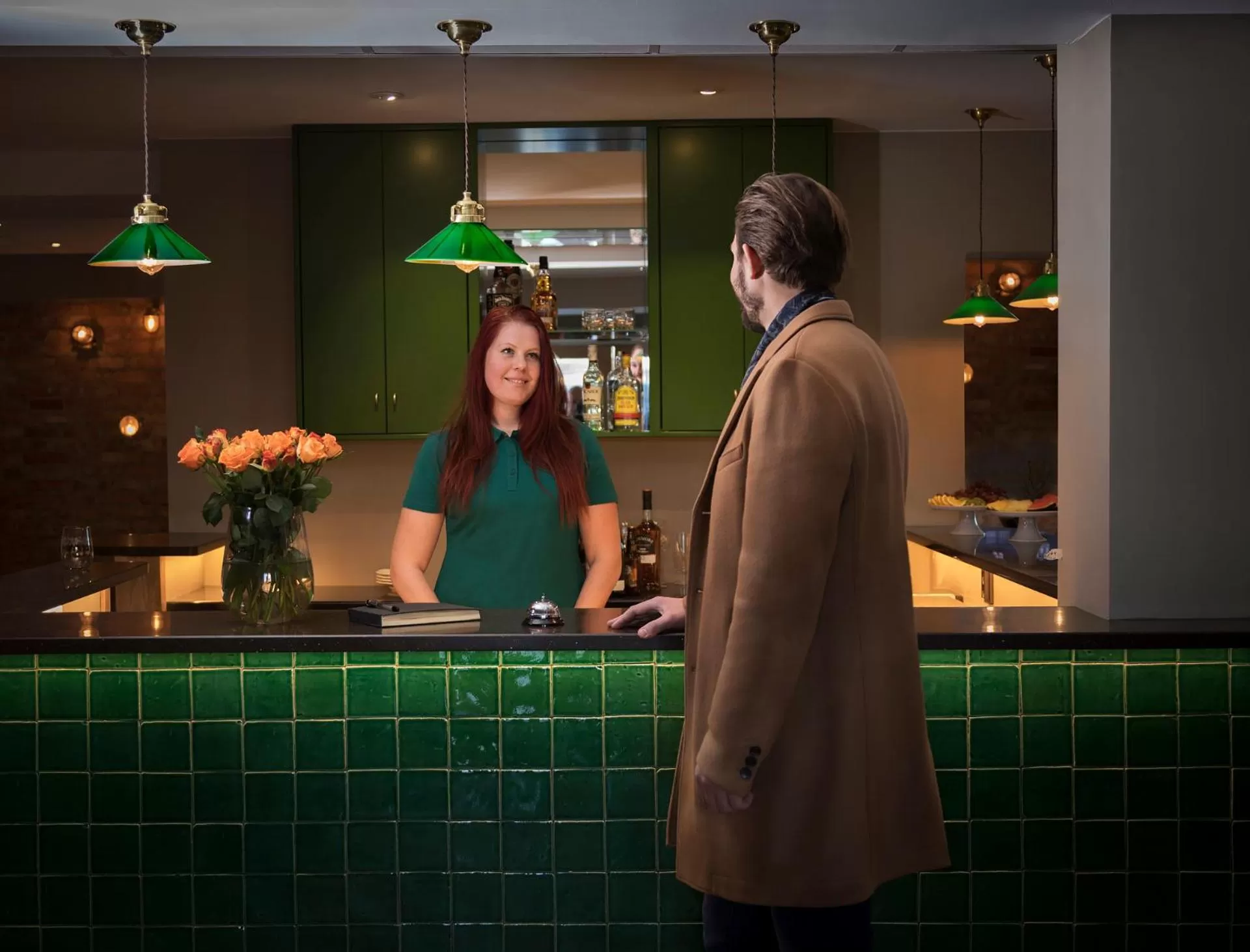 Lobby or reception in Hotell Nordic