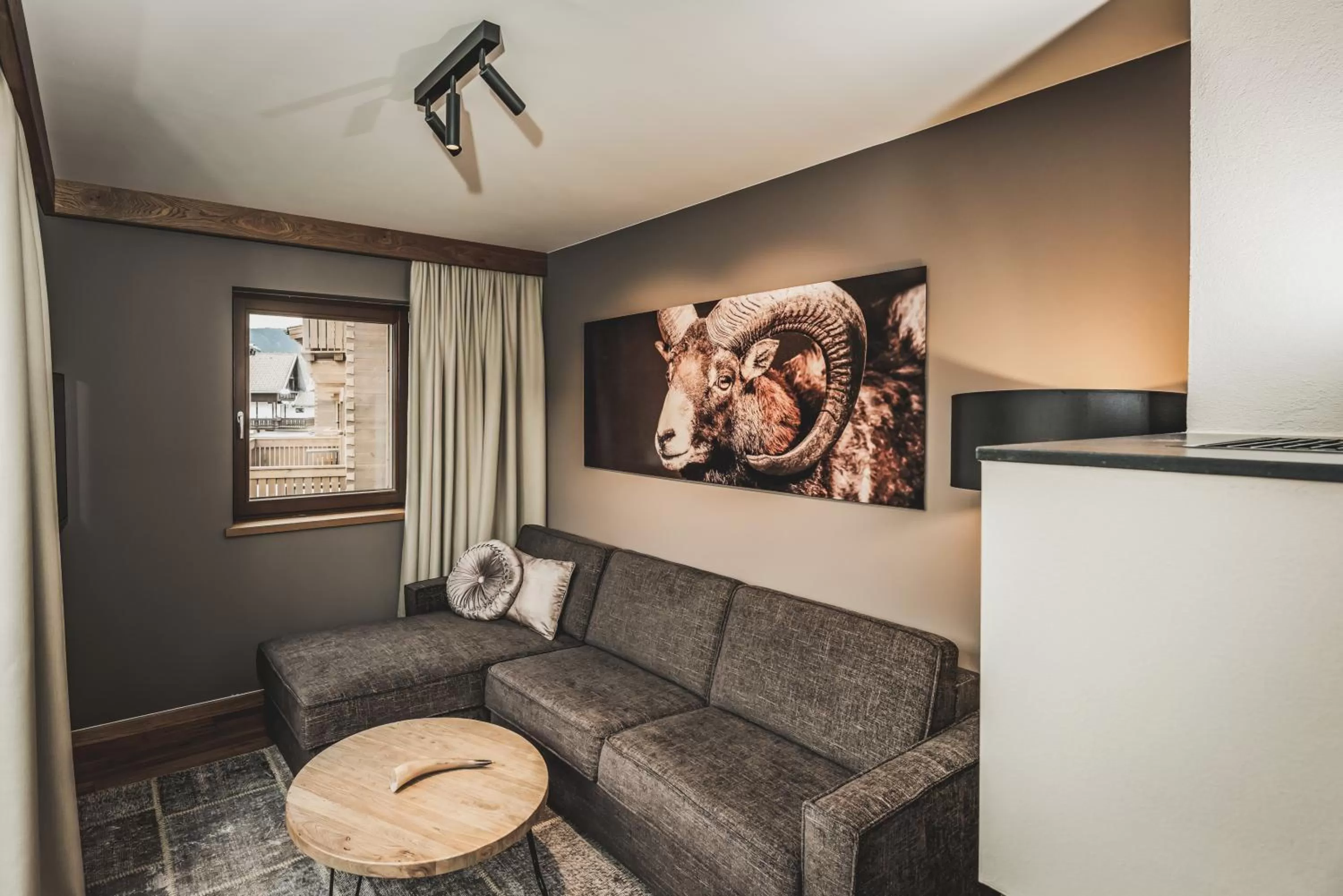 Living room, Seating Area in PURE Resort Ehrwald