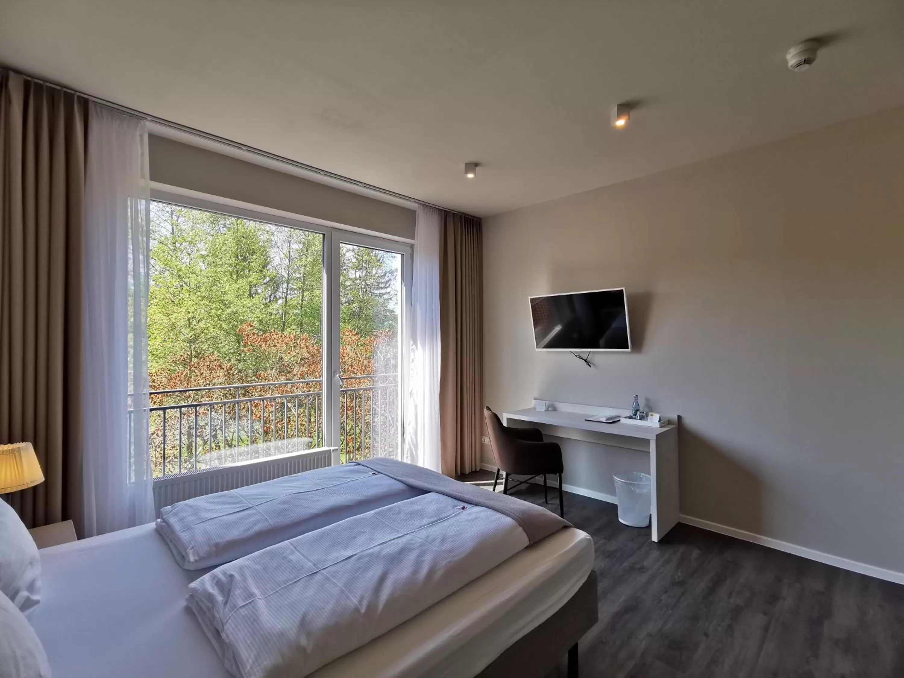 Bed in Hotel Gutsmühle