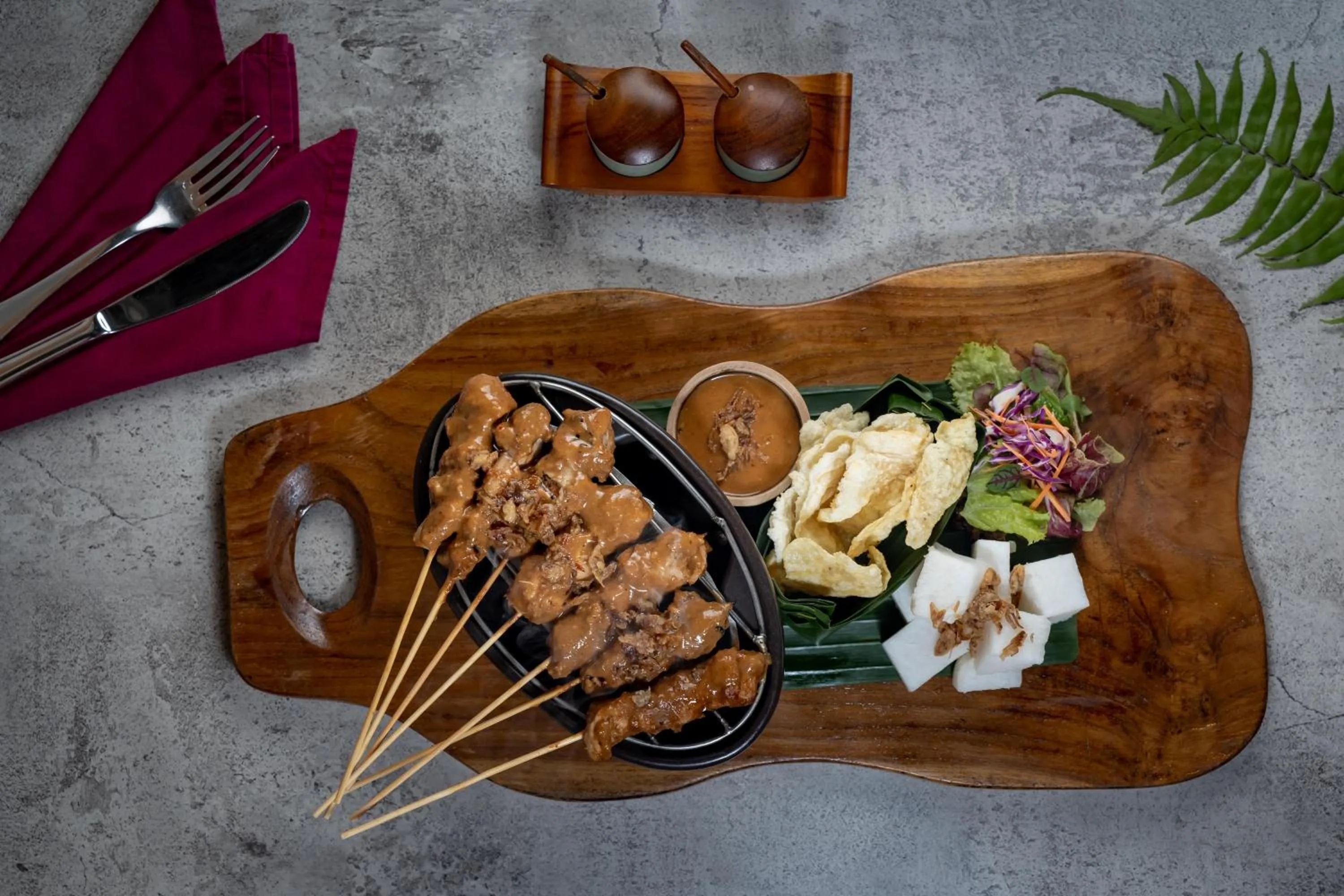 Food close-up in Arya Villas Ubud