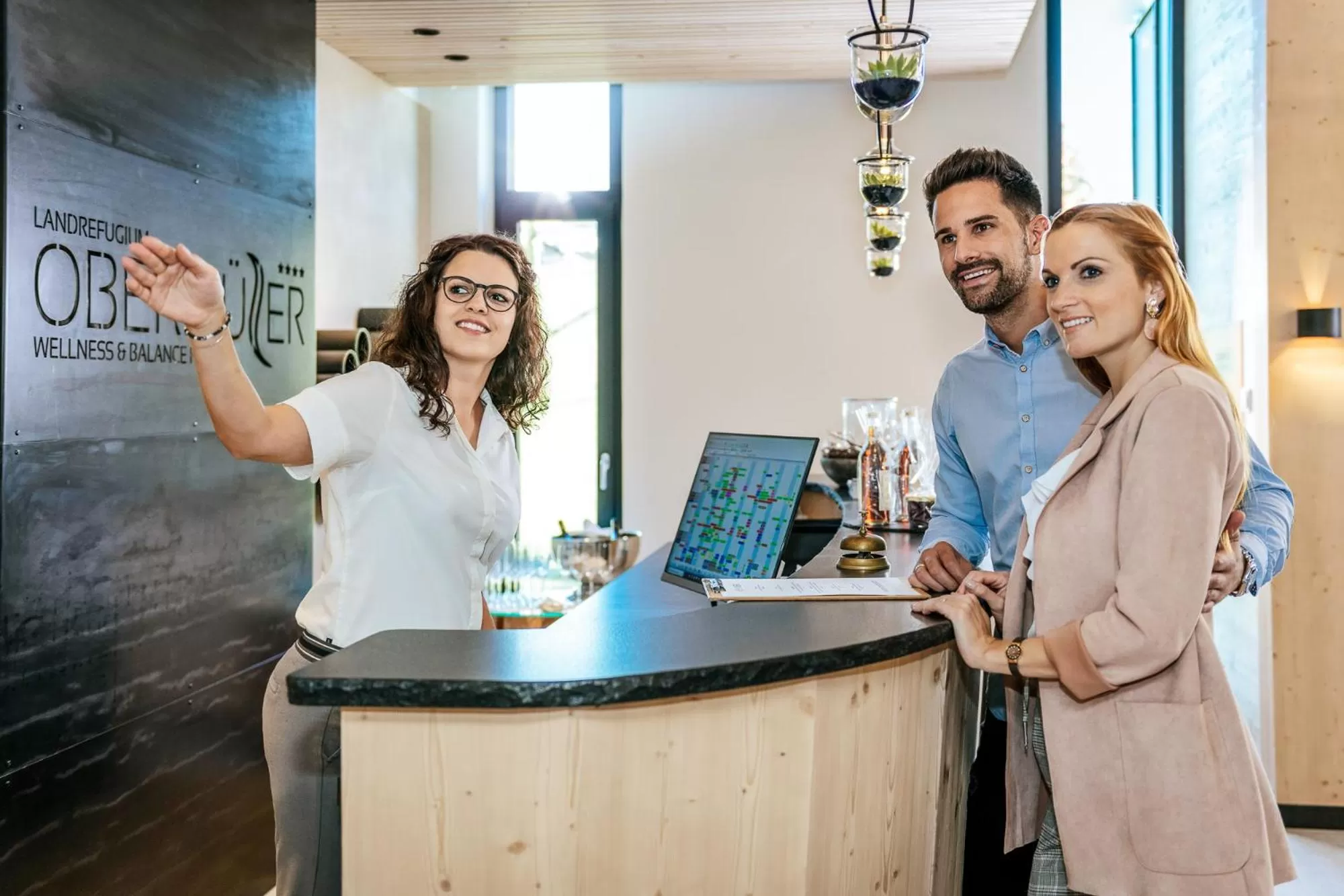 Lobby or reception in Landrefugium Obermüller 4,5 Sterne