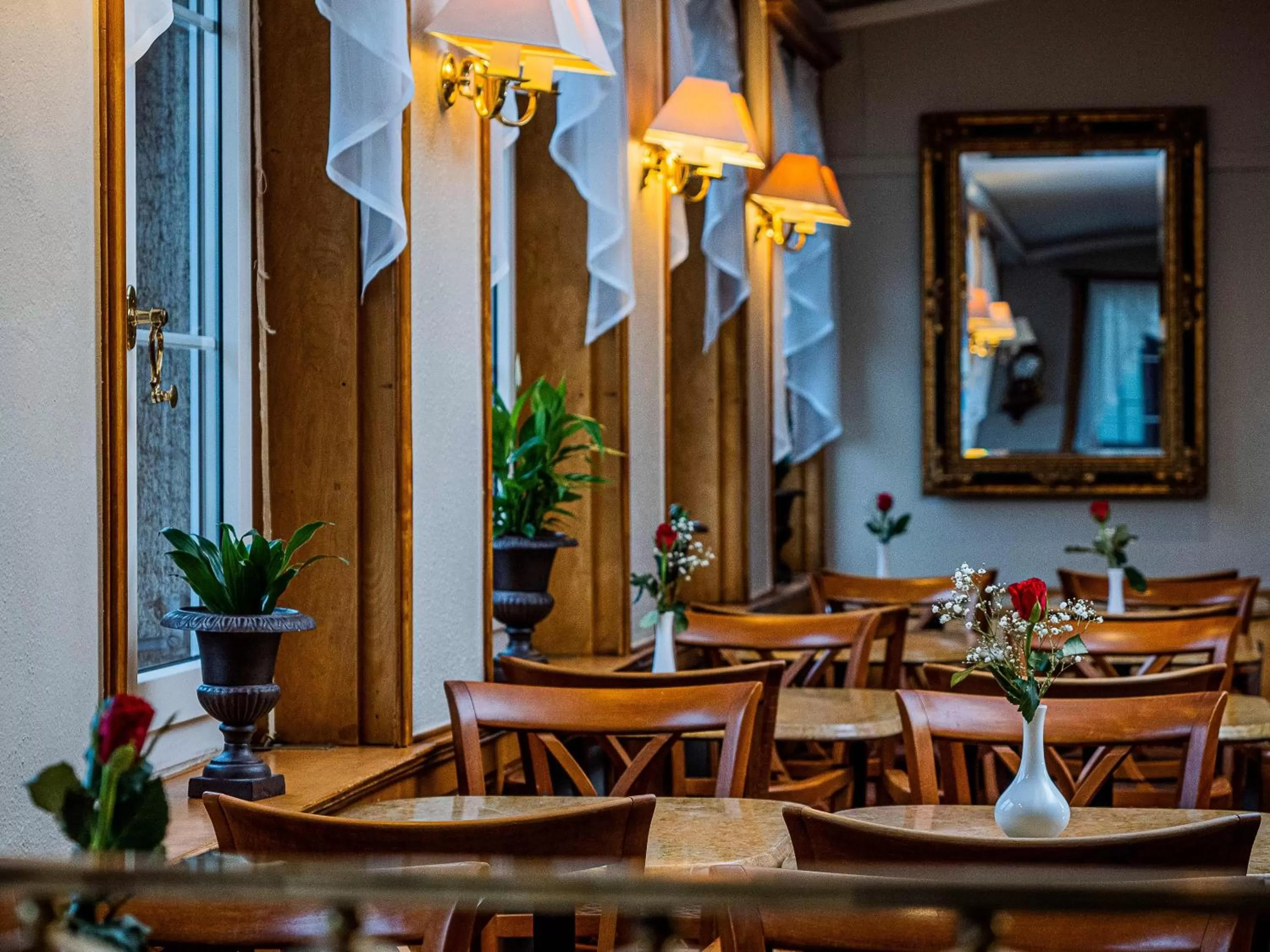 Restaurant/places to eat in Hotel Rhyhof