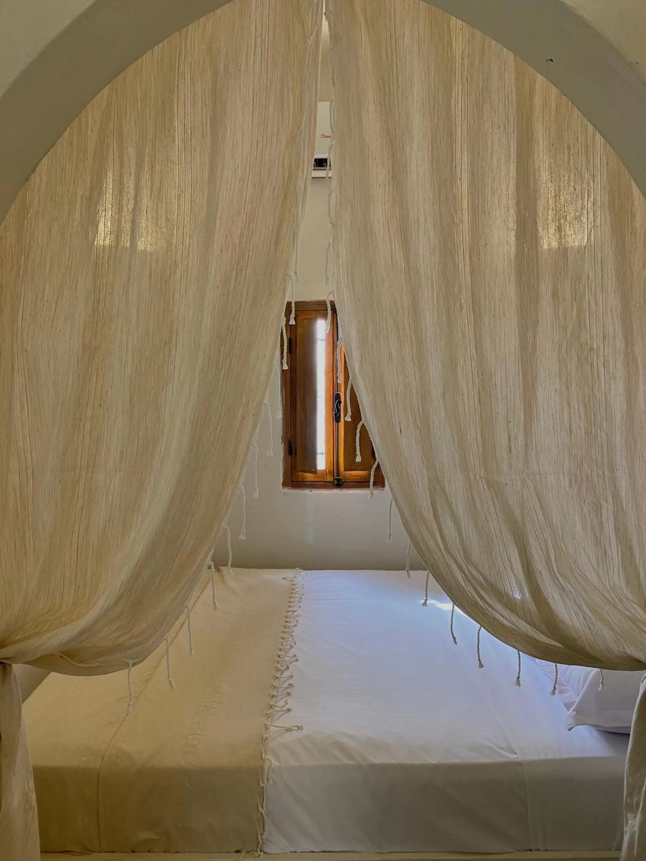 Bed in Hôtel Djerba Authentique - Au centre de Midoun