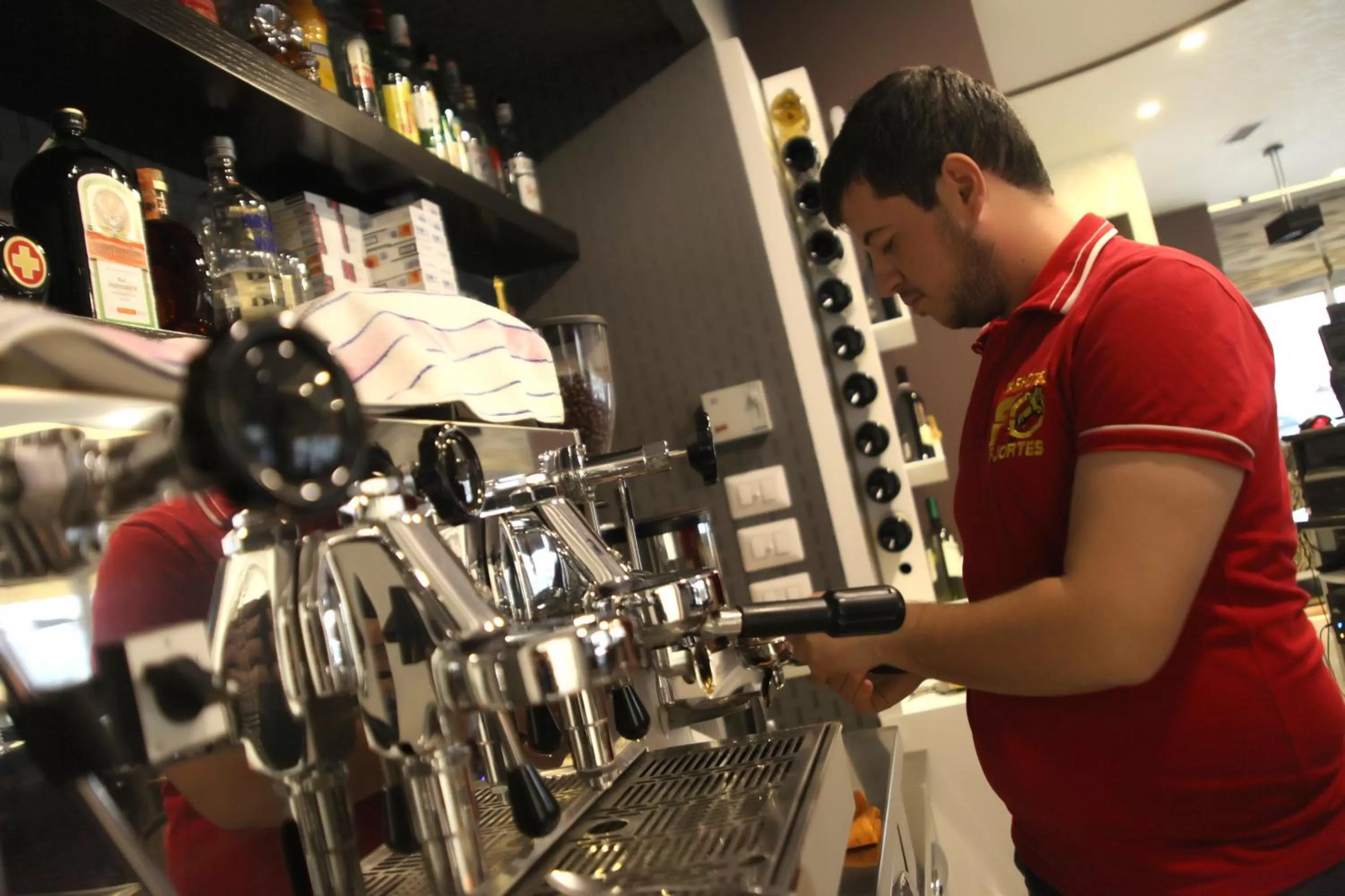 Staff in Fjortes Hotel