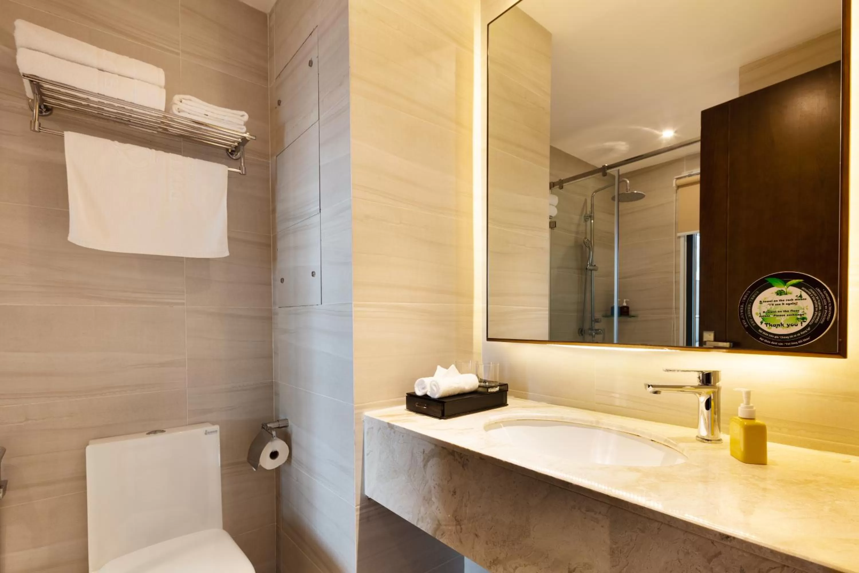 Bathroom in DTX Hotel Nha Trang