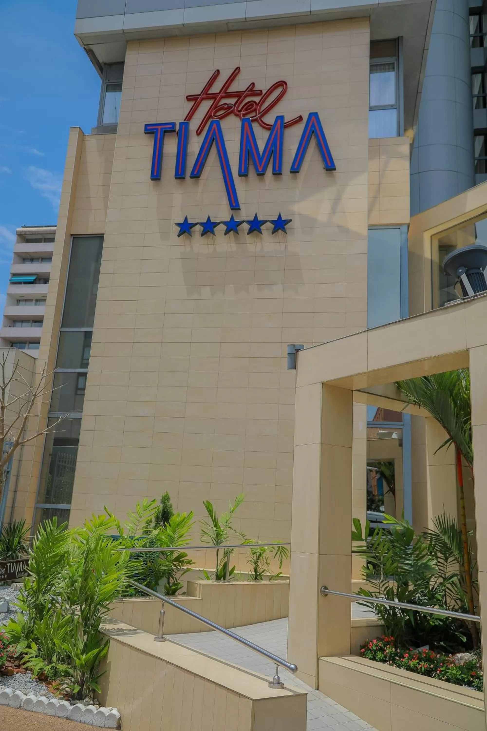 Facade/entrance in Hotel Tiama Abidjan