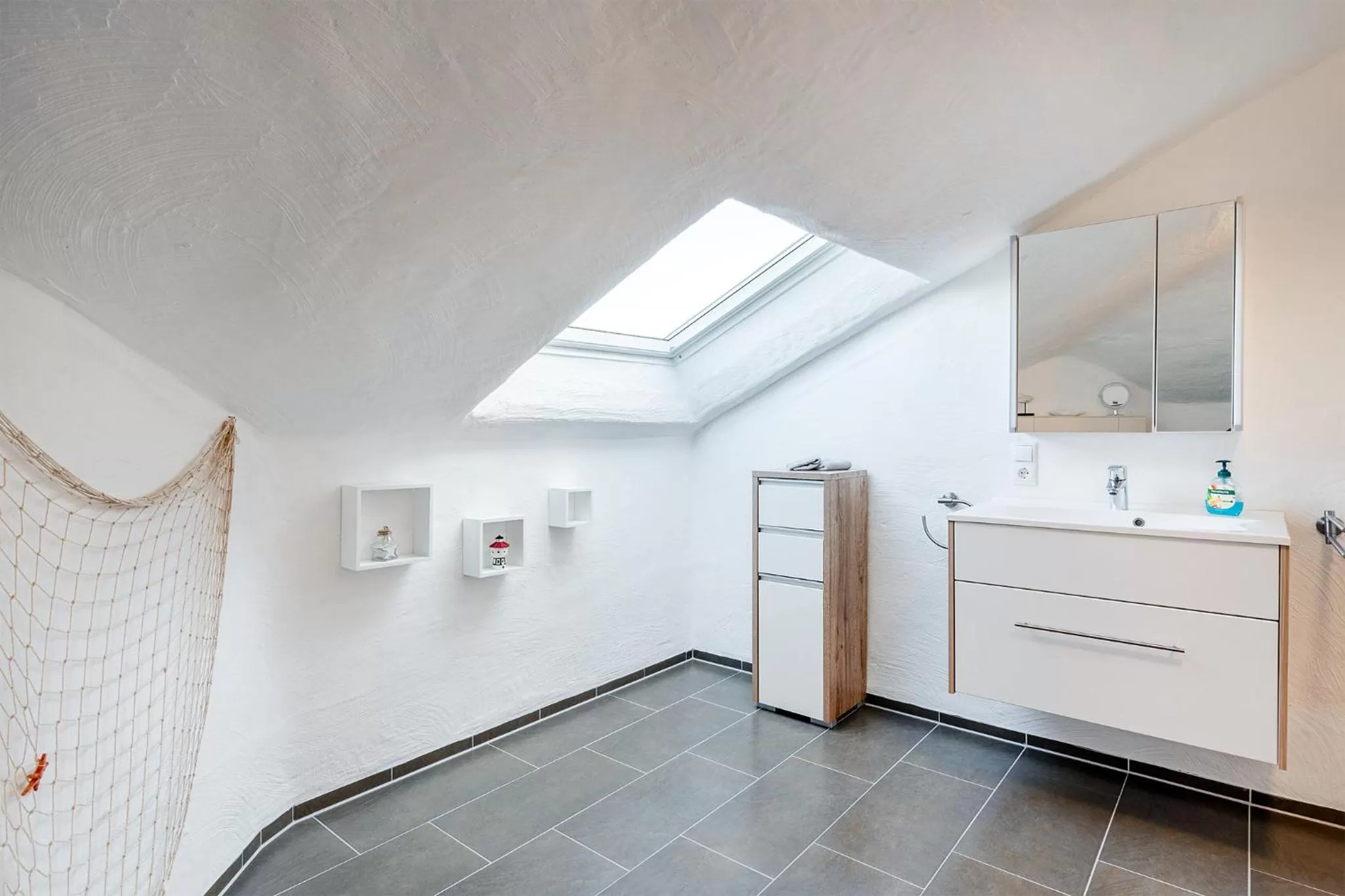 Bathroom, Kitchen/Kitchenette in Villa Moorstern