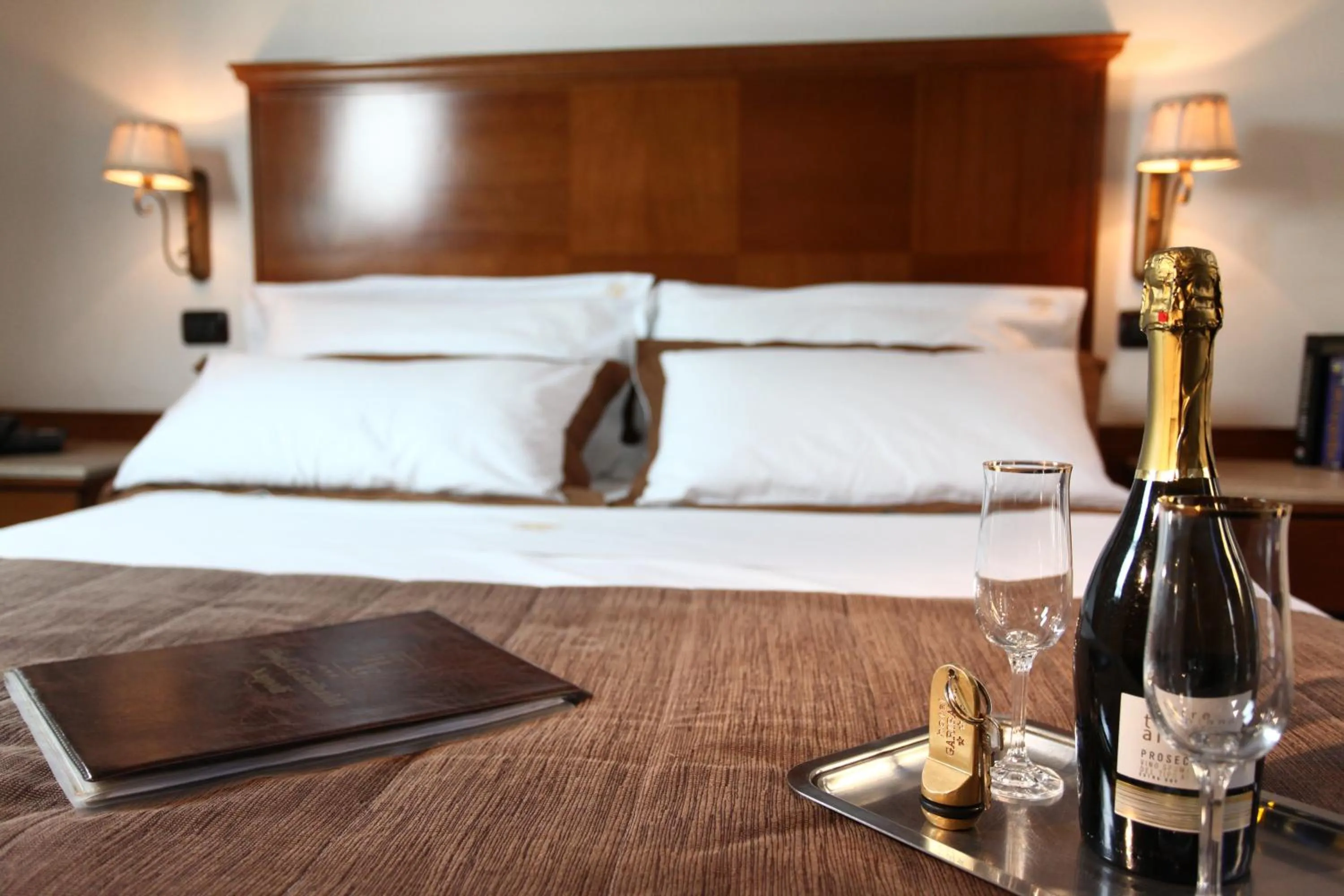 Bed in Hotel Garibaldi