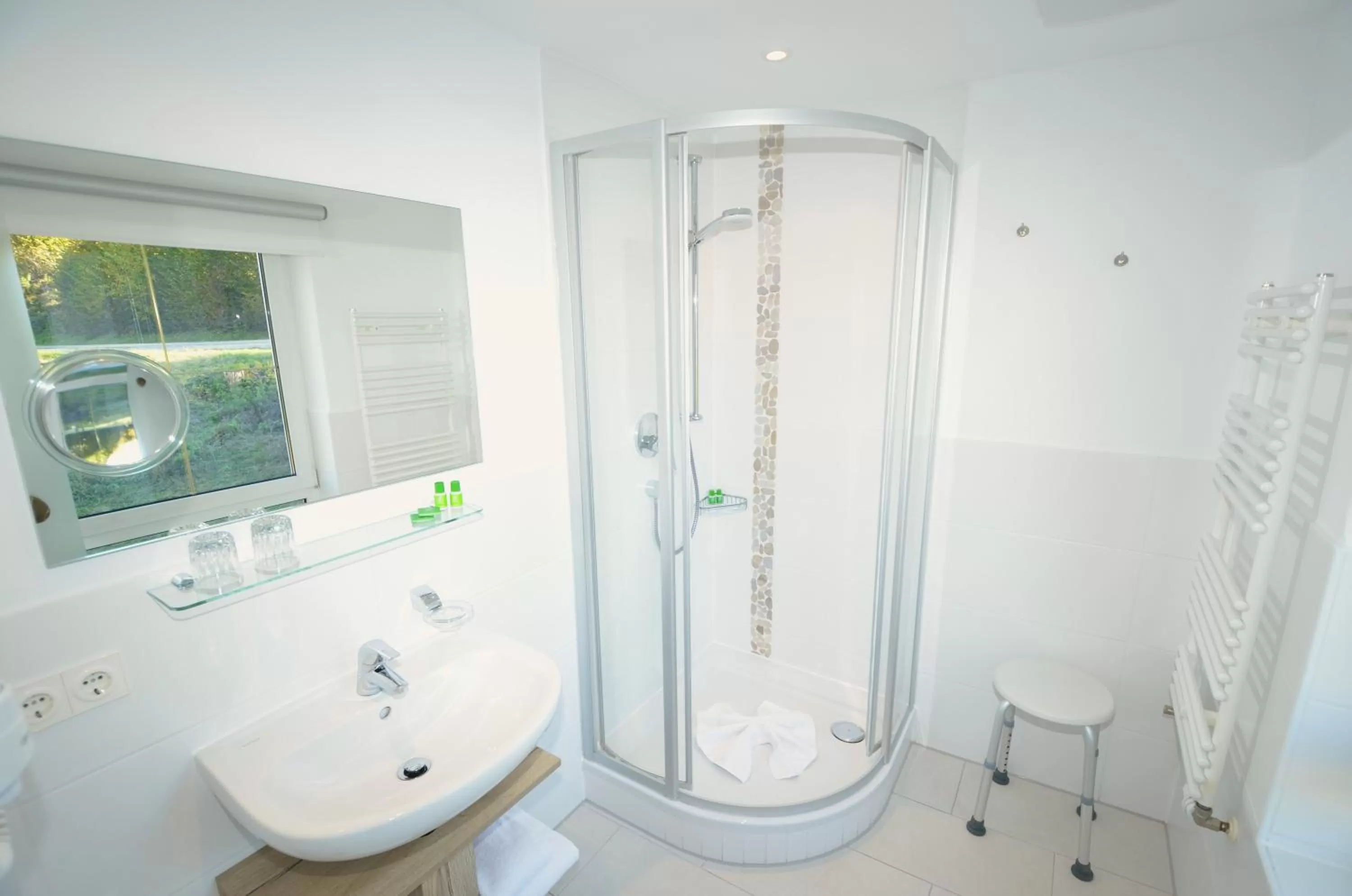 Bathroom in Naturhotel Café Waldesruhe