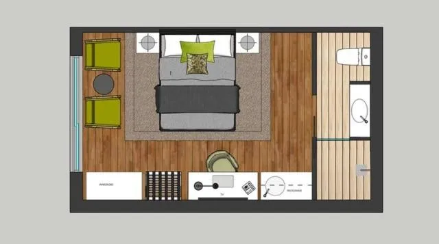 Floor plan in Allure On Ocean Motel - Mollymook Beach