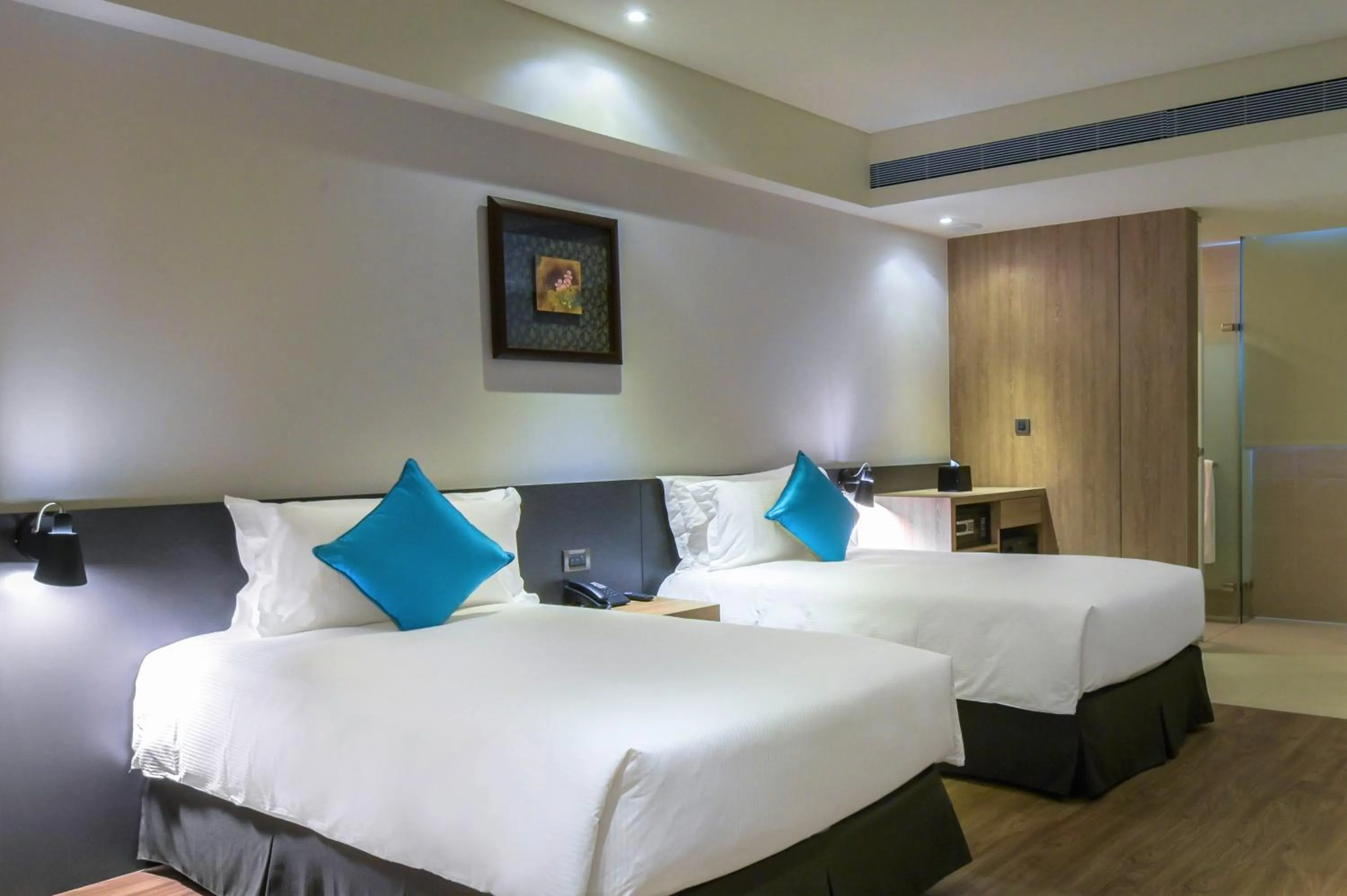 Bedroom, Bed in Just Sleep Kaohsiung Station