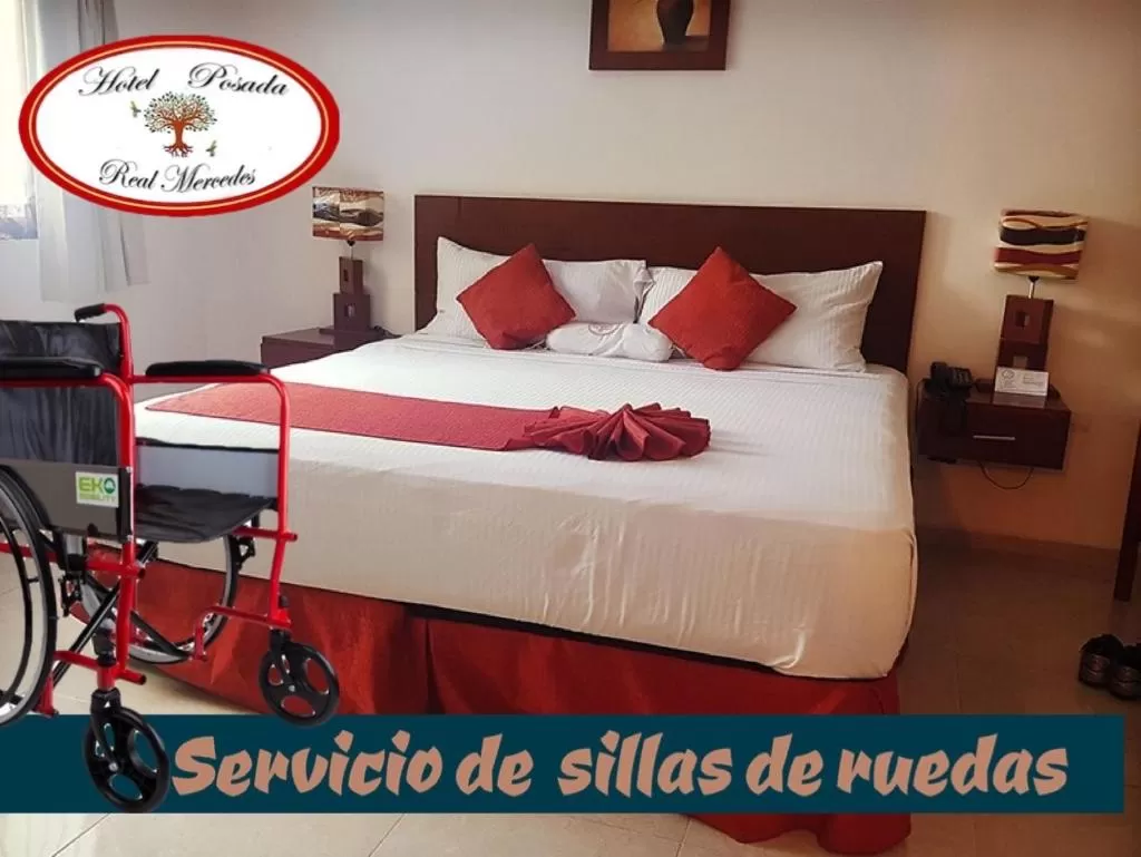 Bed in Hotel Real Mercedes