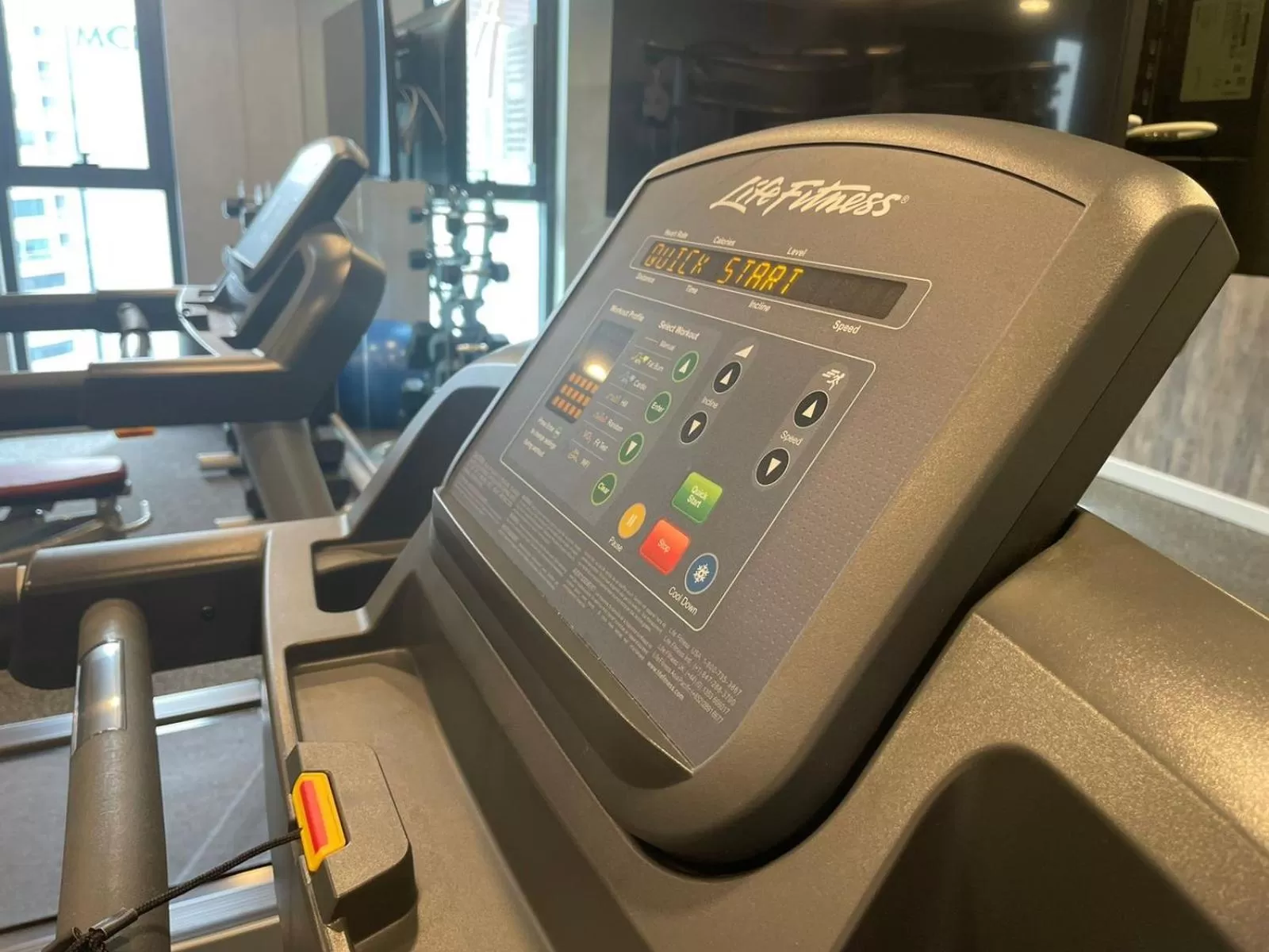 Fitness centre/facilities in Premier Inn Dubai Barsha Heights