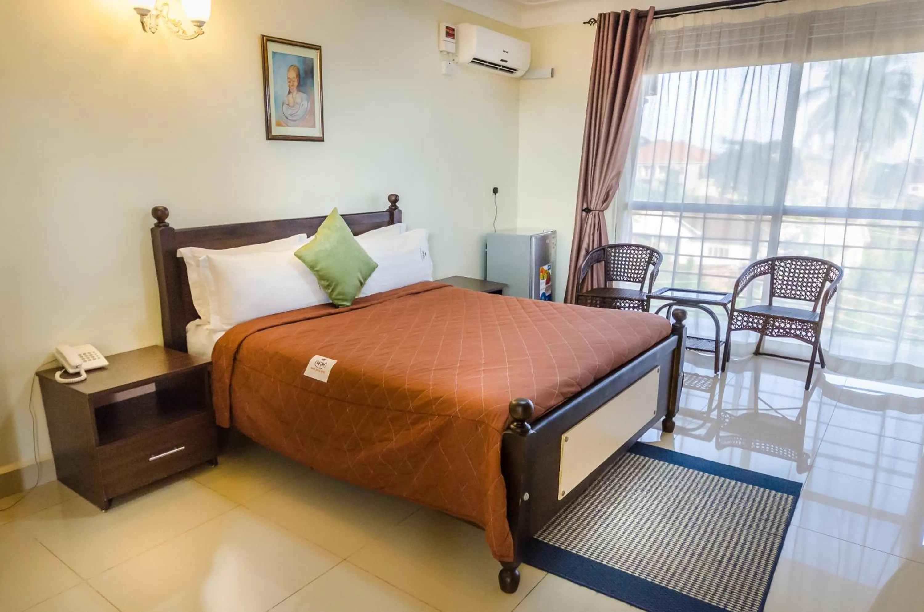 Bedroom in Marie's Royale Hotel