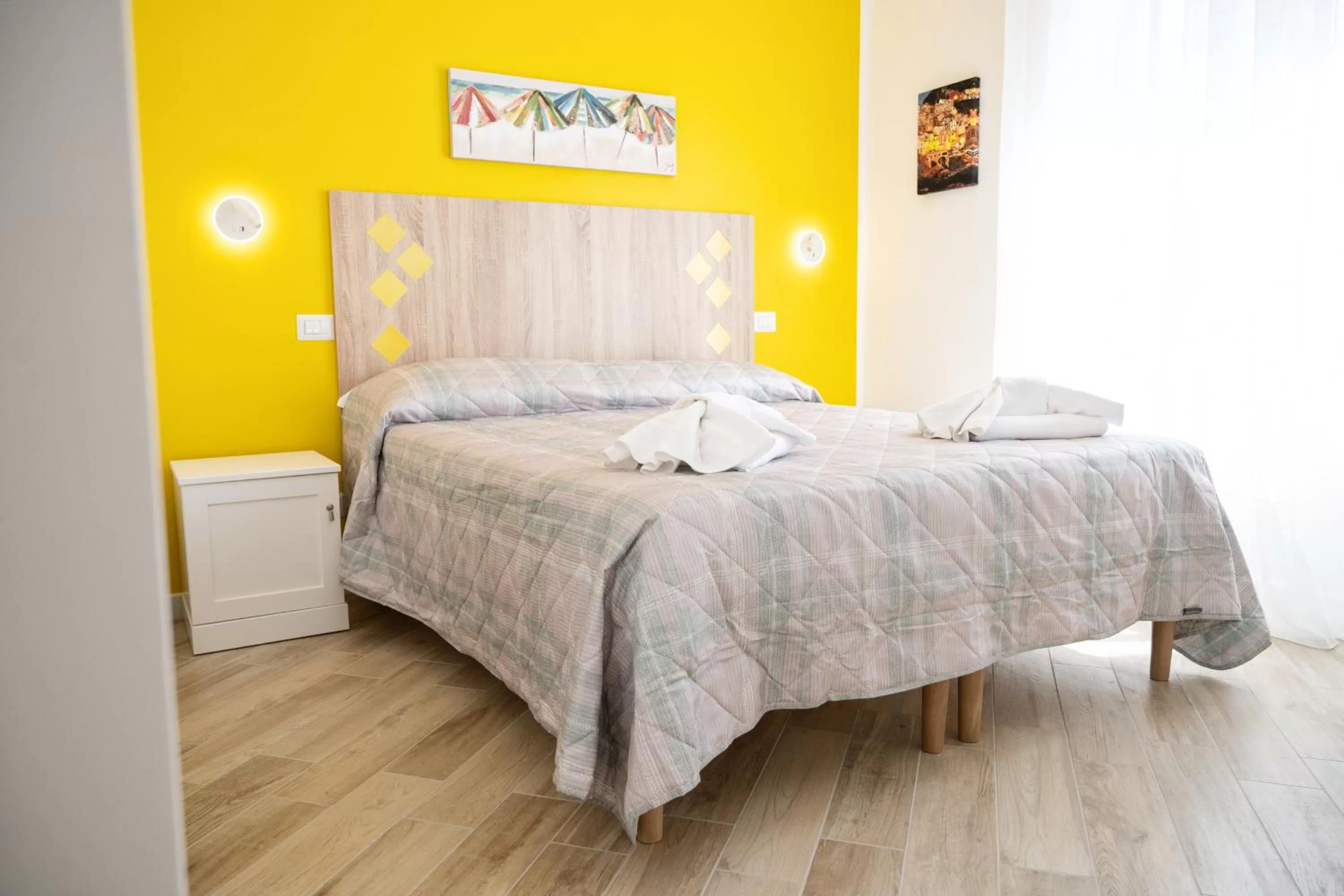 Bed in B&B DieMme Amalfi Coast