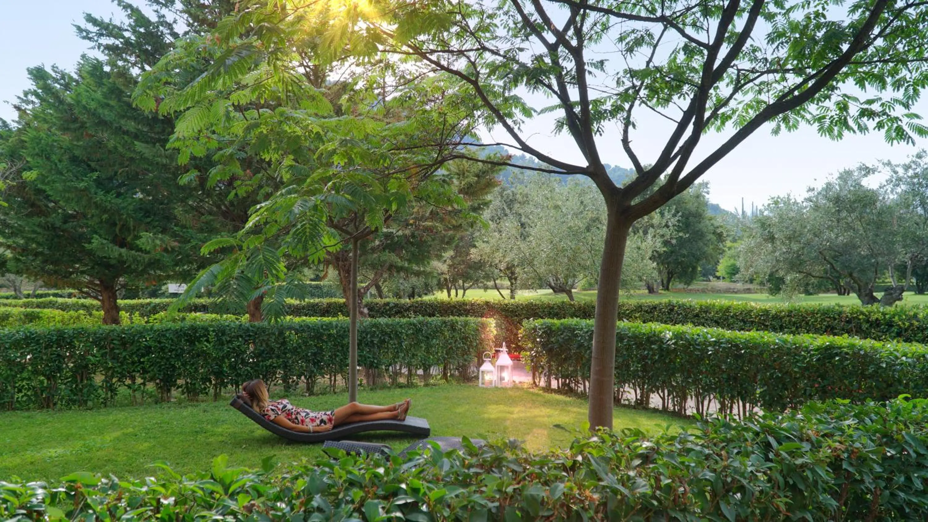 Garden in Castellaro Golf Resort