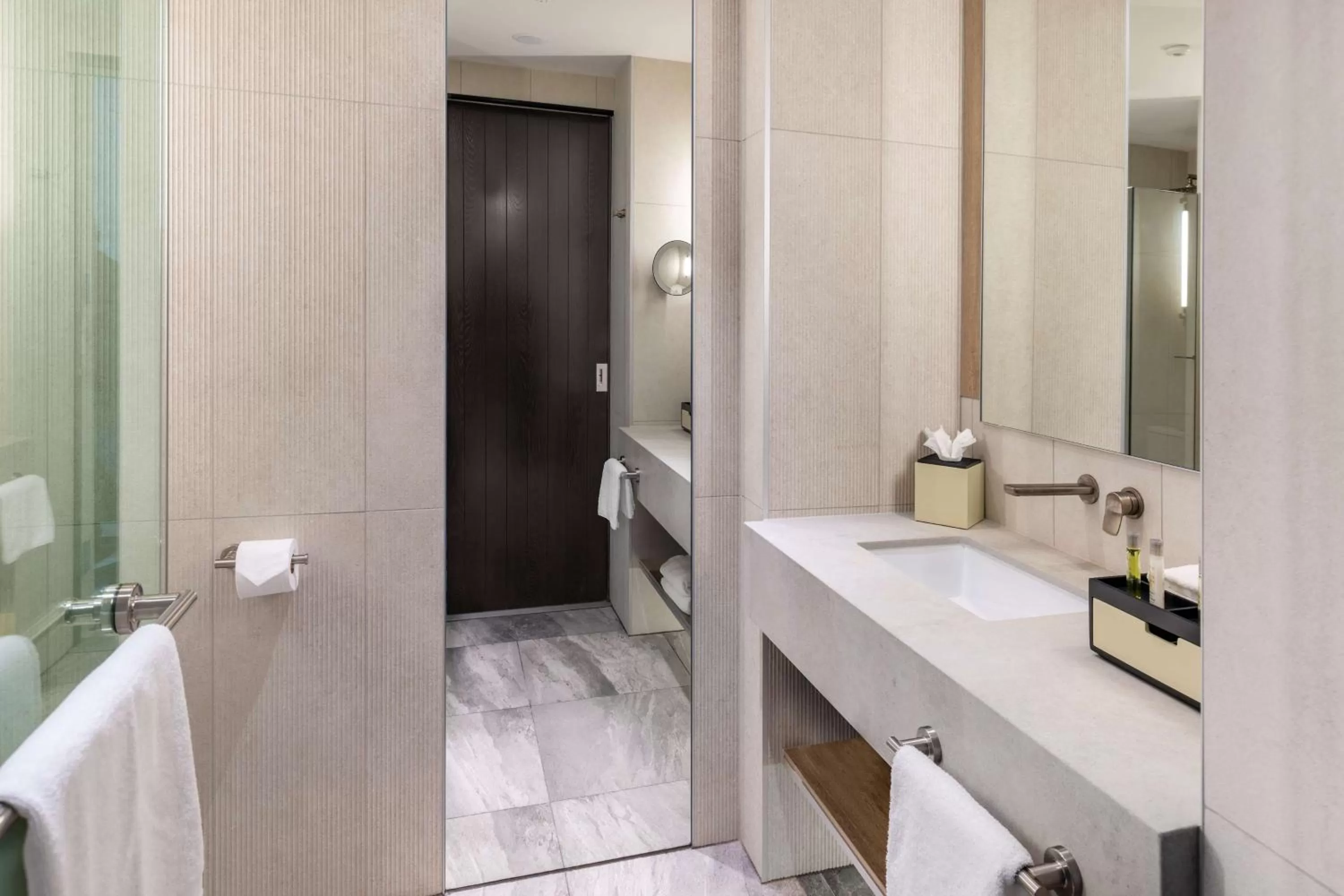 Bathroom in DoubleTree By Hilton Auckland Karaka