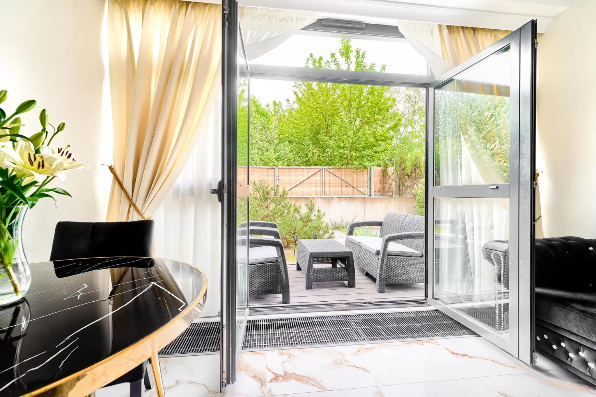 Patio in Dune Resort Mielno - A