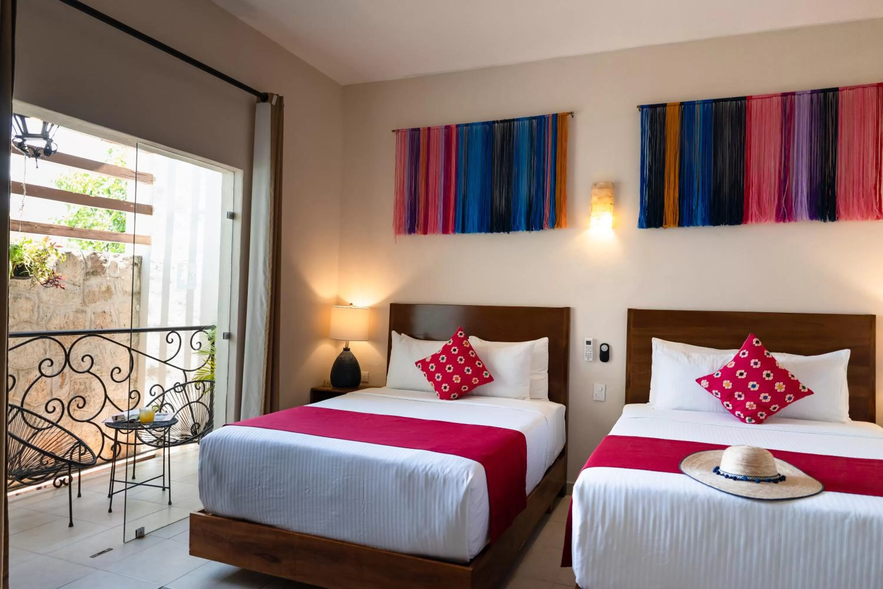 Bed in Le Muuch Hotel Boutique