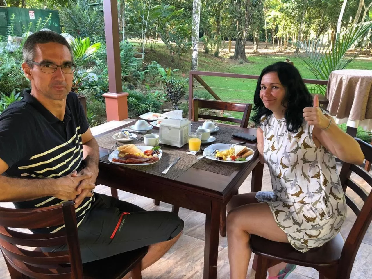 Breakfast in La Foresta Nature Resort