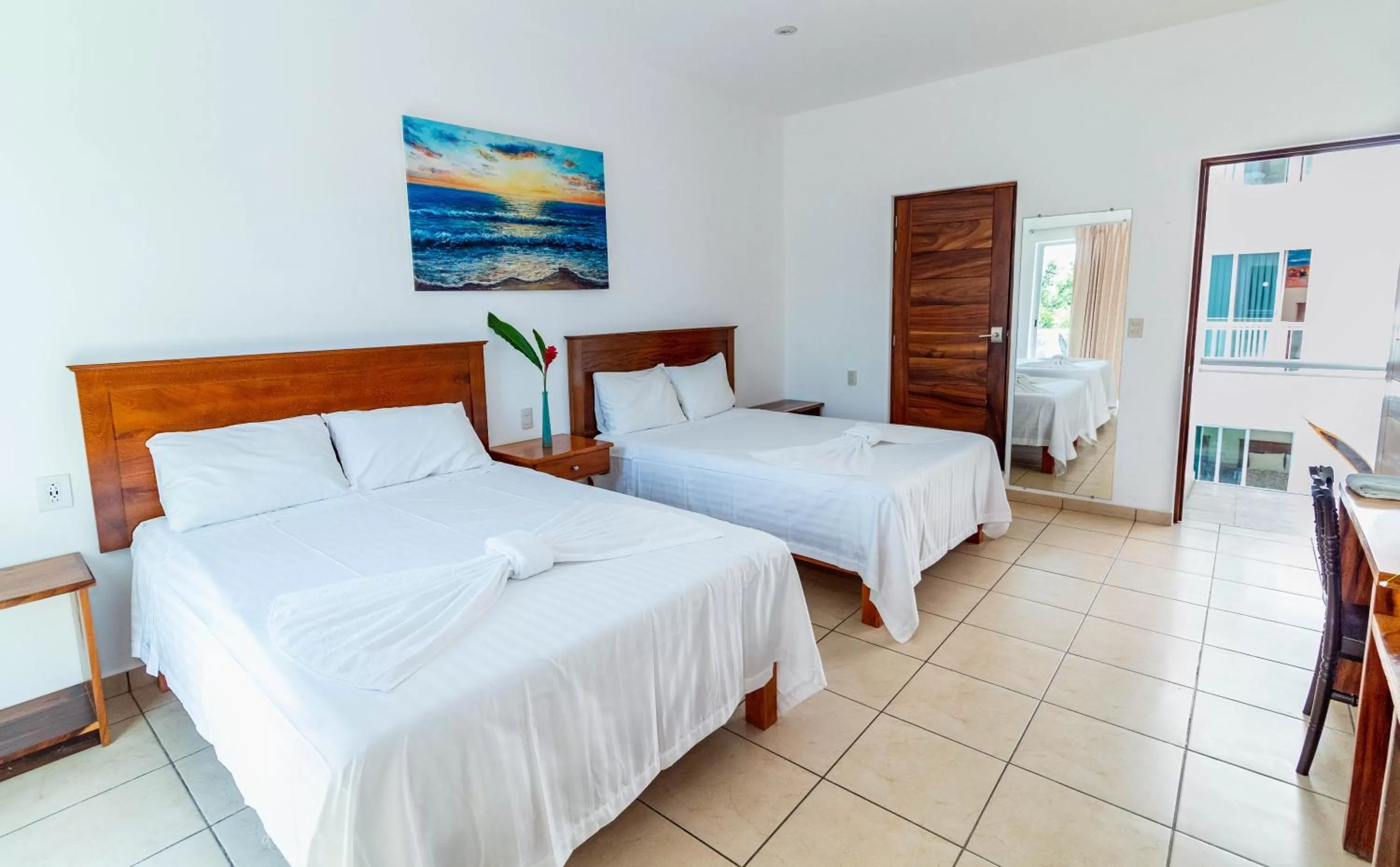 Bed in Hotel Casa Pridda