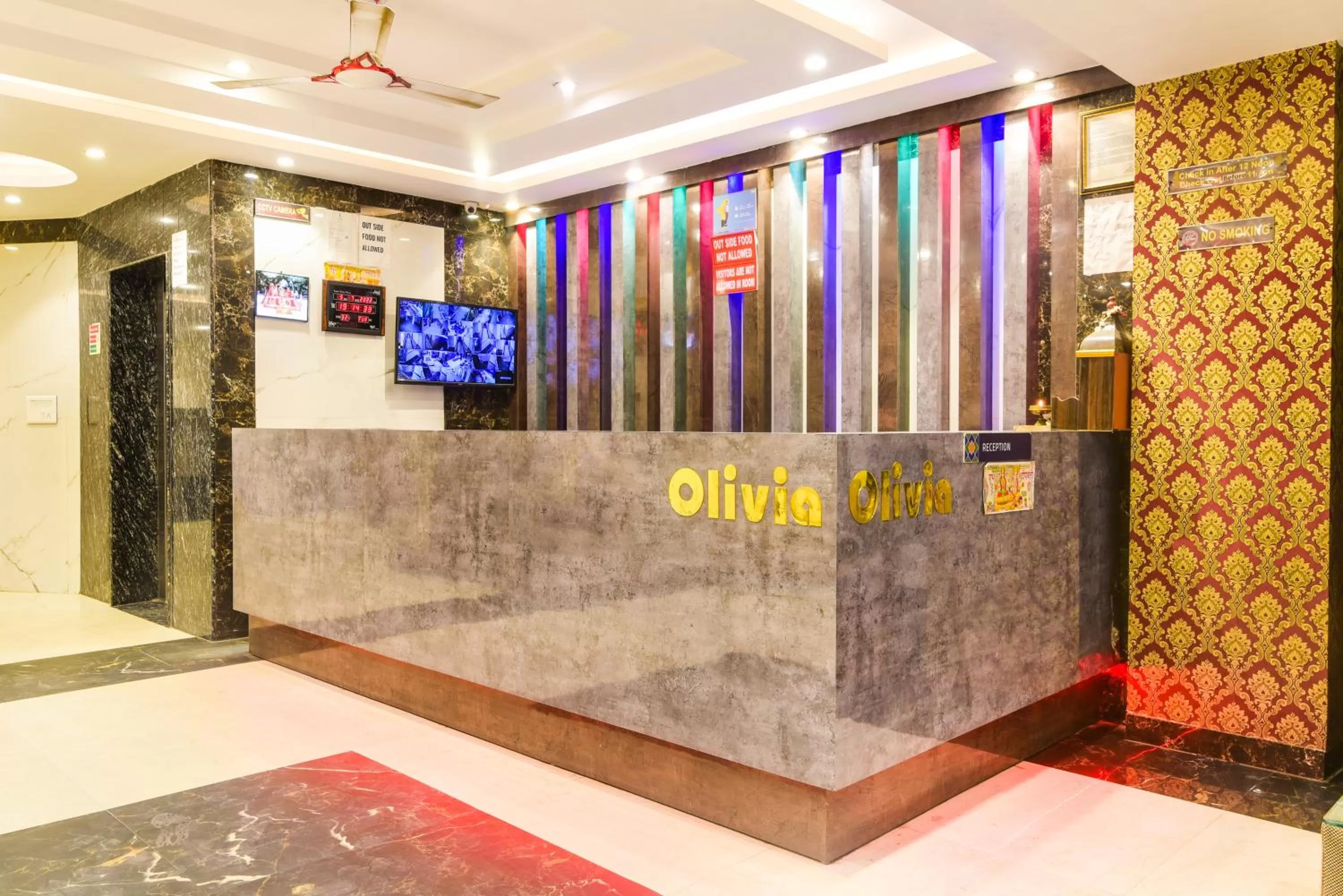 Lobby or reception in Olivia Hotels At Delhi Airport