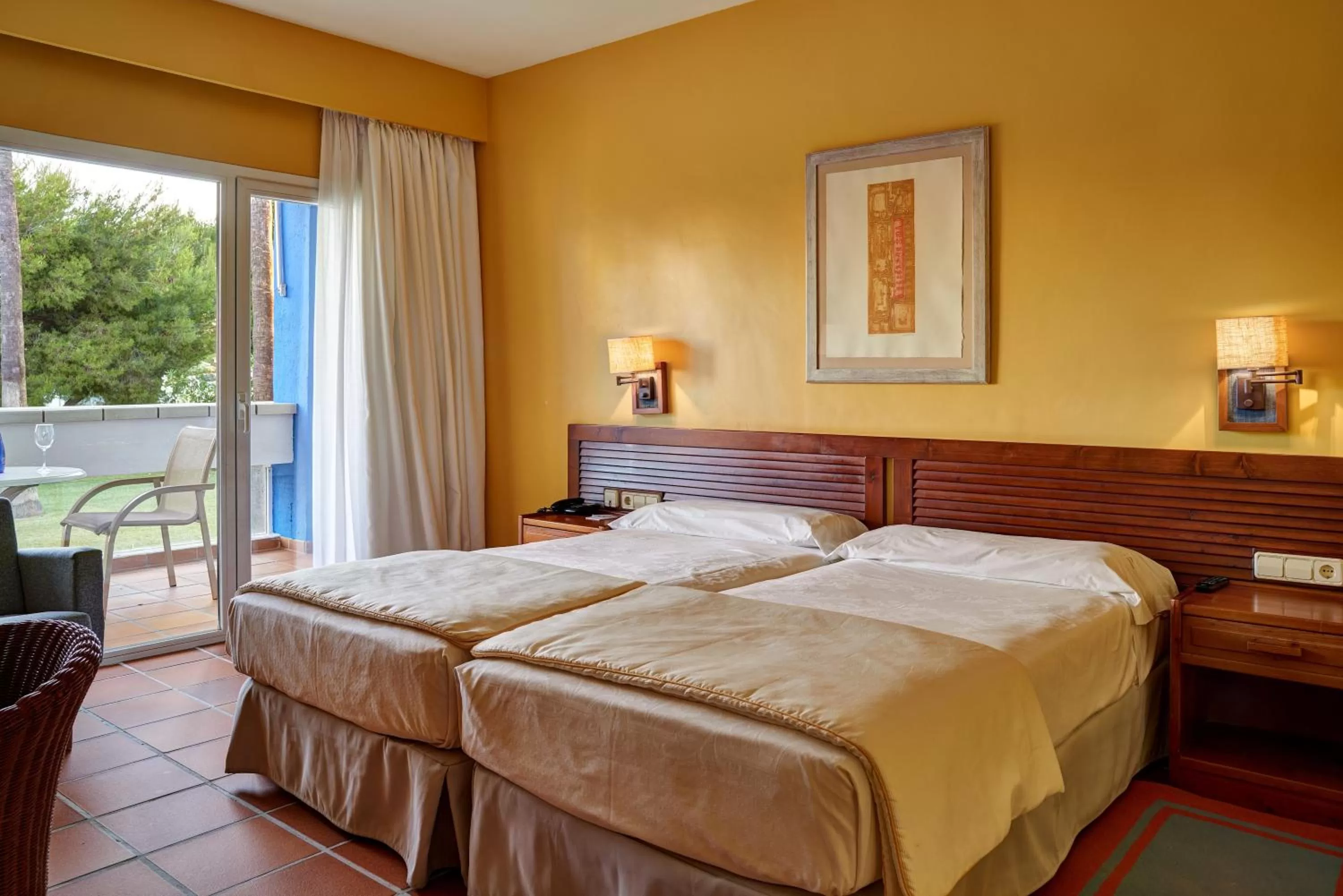 Photo of the whole room in Parador de Benicarló