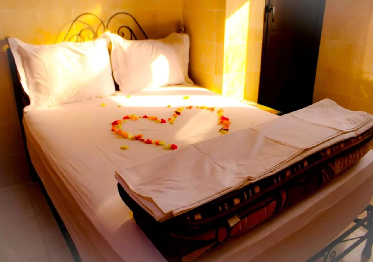 Bed in Résidence Miramare Marrakech