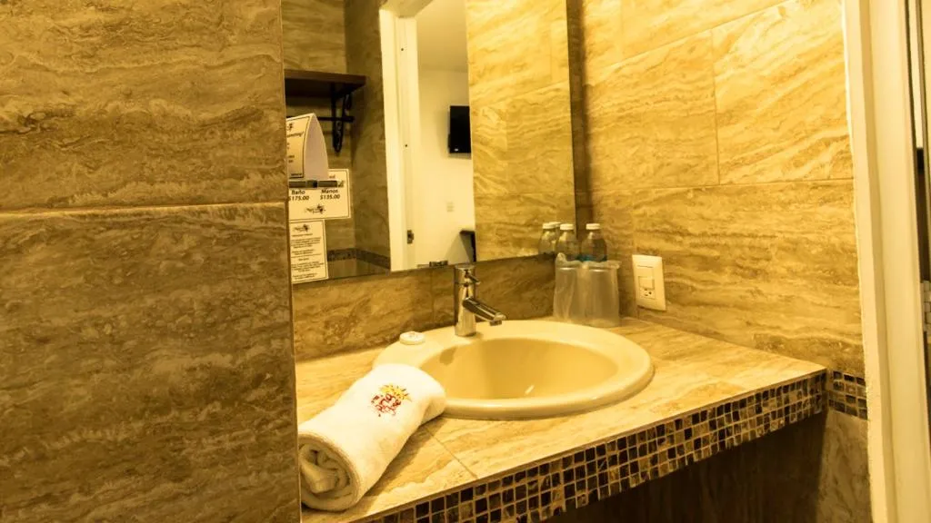 Double Room with Two Double Beds in Hotel María Jose