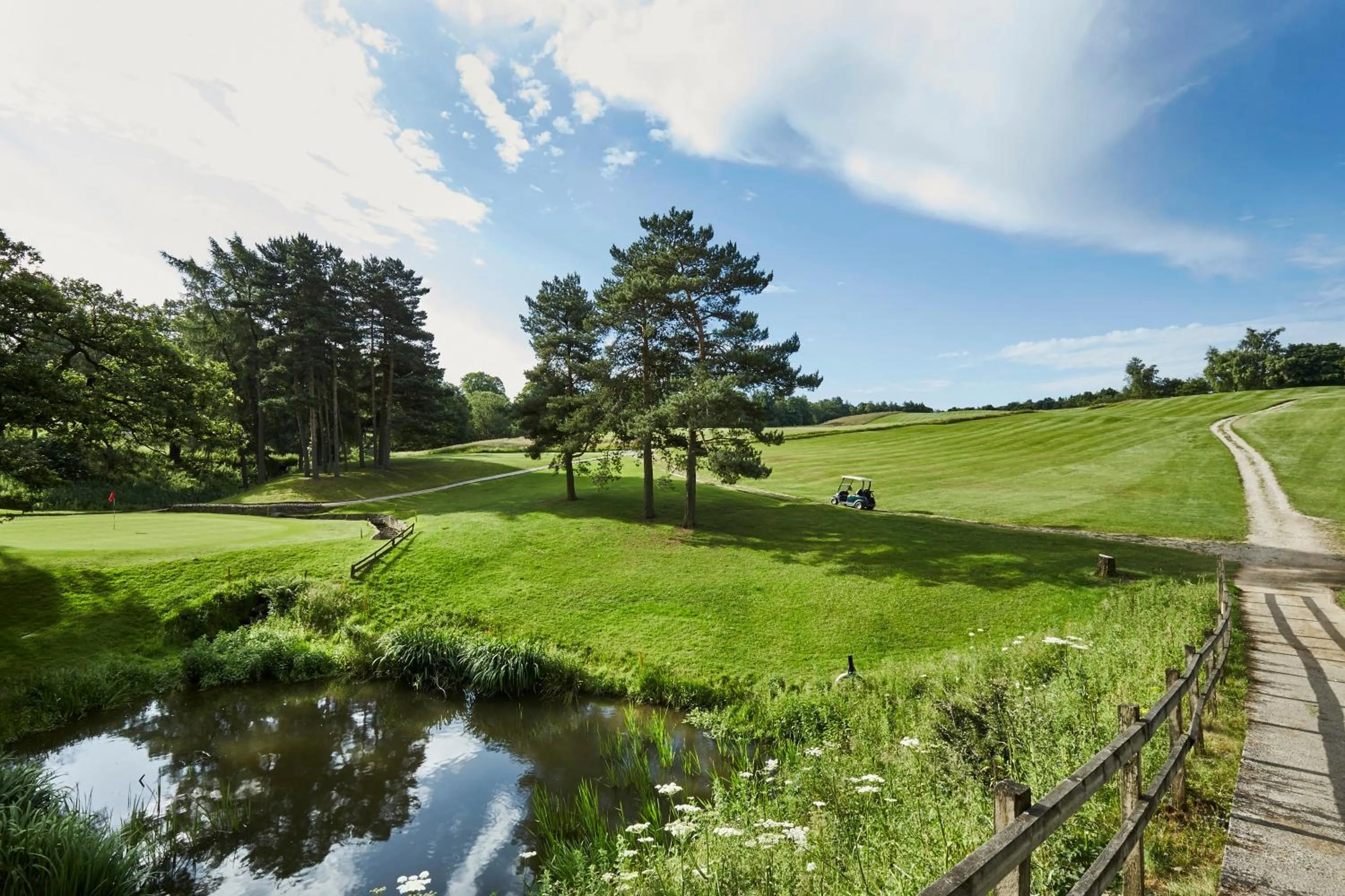 Golfcourse in Shrigley Hall Hotel