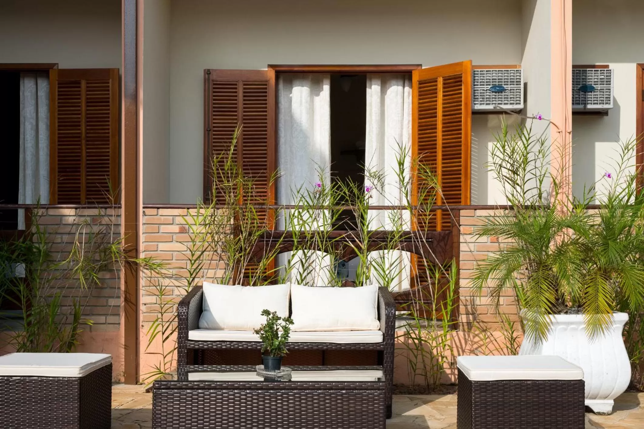 Patio in Pousada Mar Azul