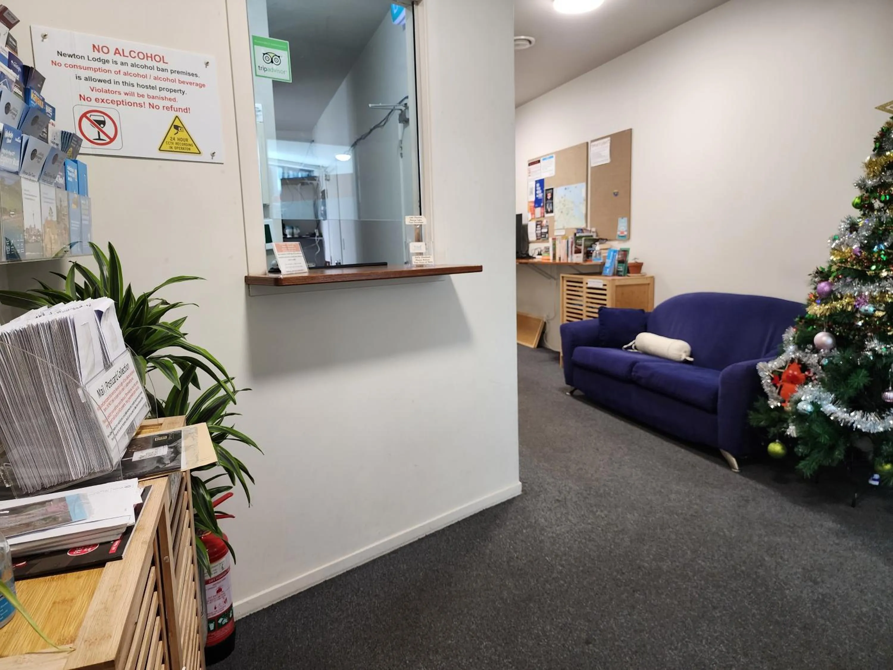 Lobby or reception in Newton Lodge Auckland