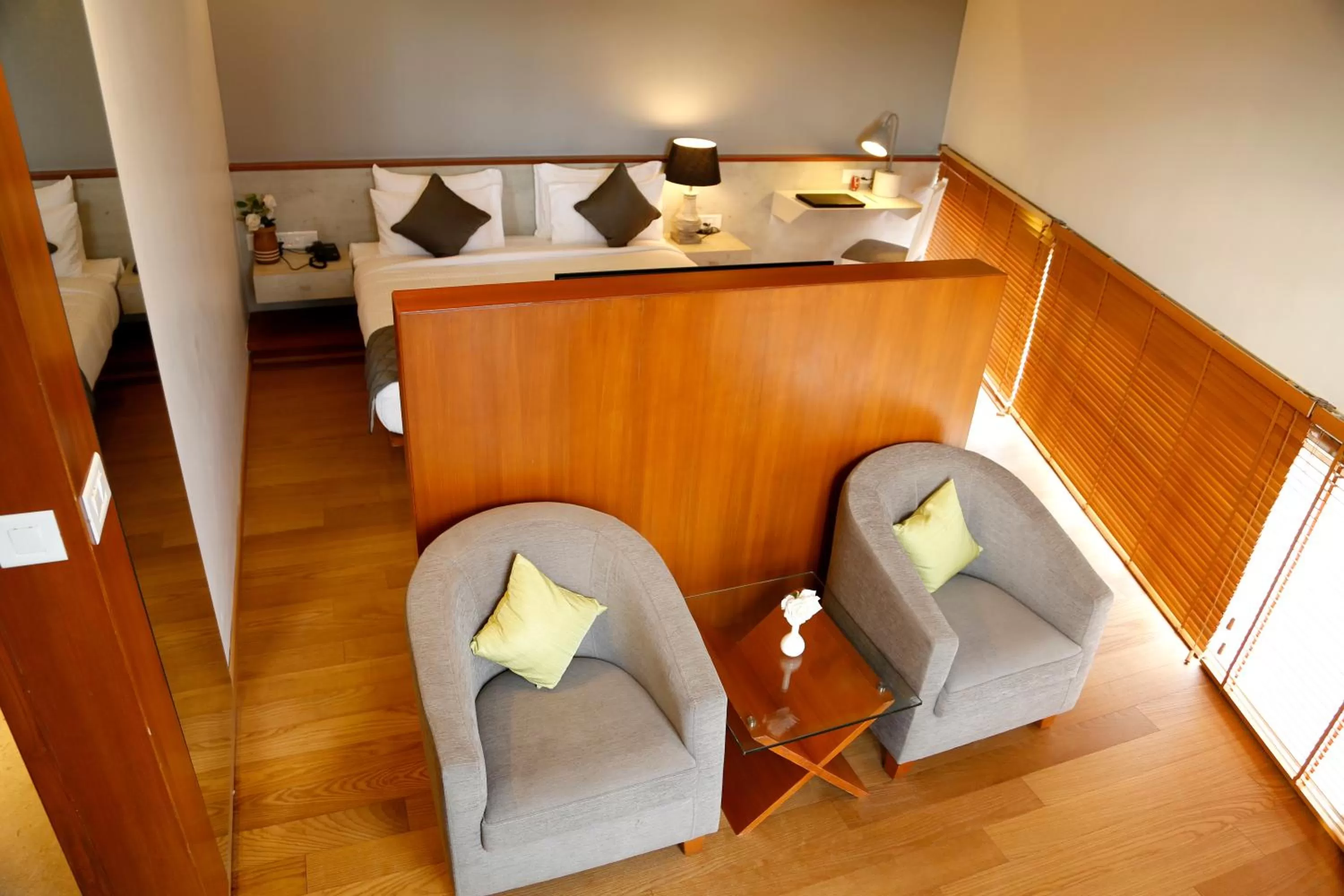 Seating area in Shivas Gateway