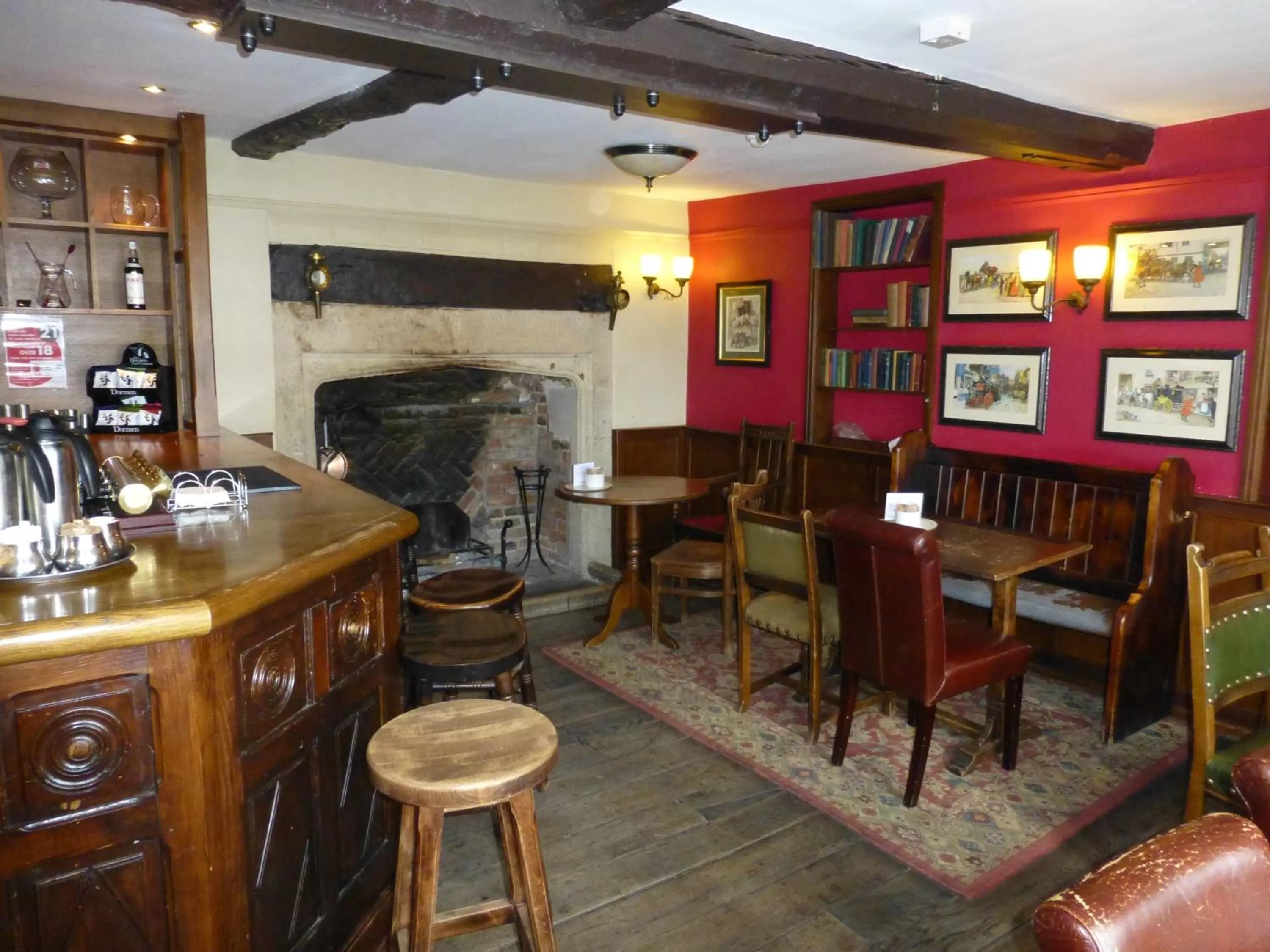 Lounge or bar in The Bear Hotel