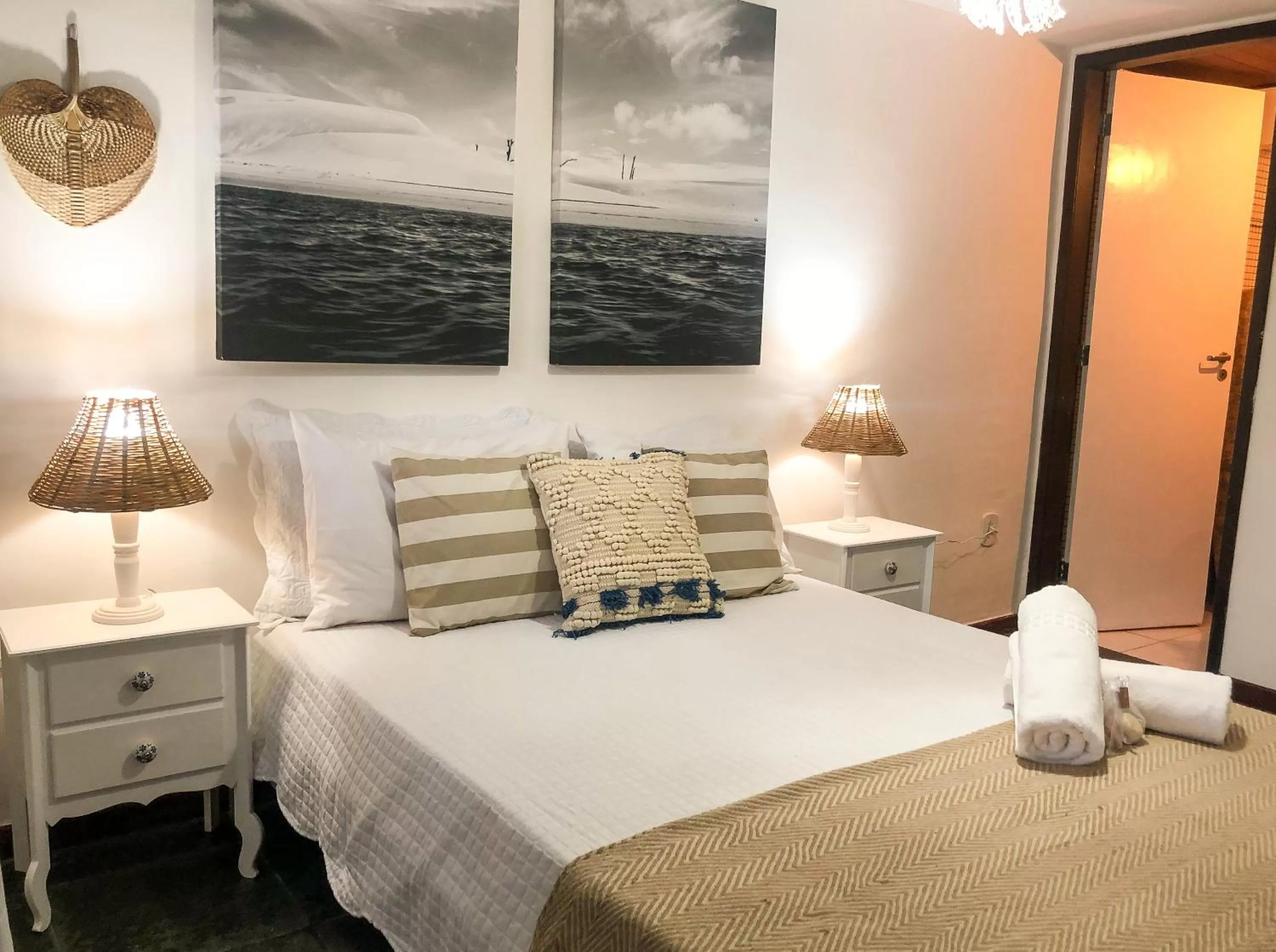 Bed in Pousada Marittima