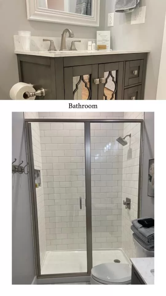 Shower in Brickhouse Loft - a boutique hotel