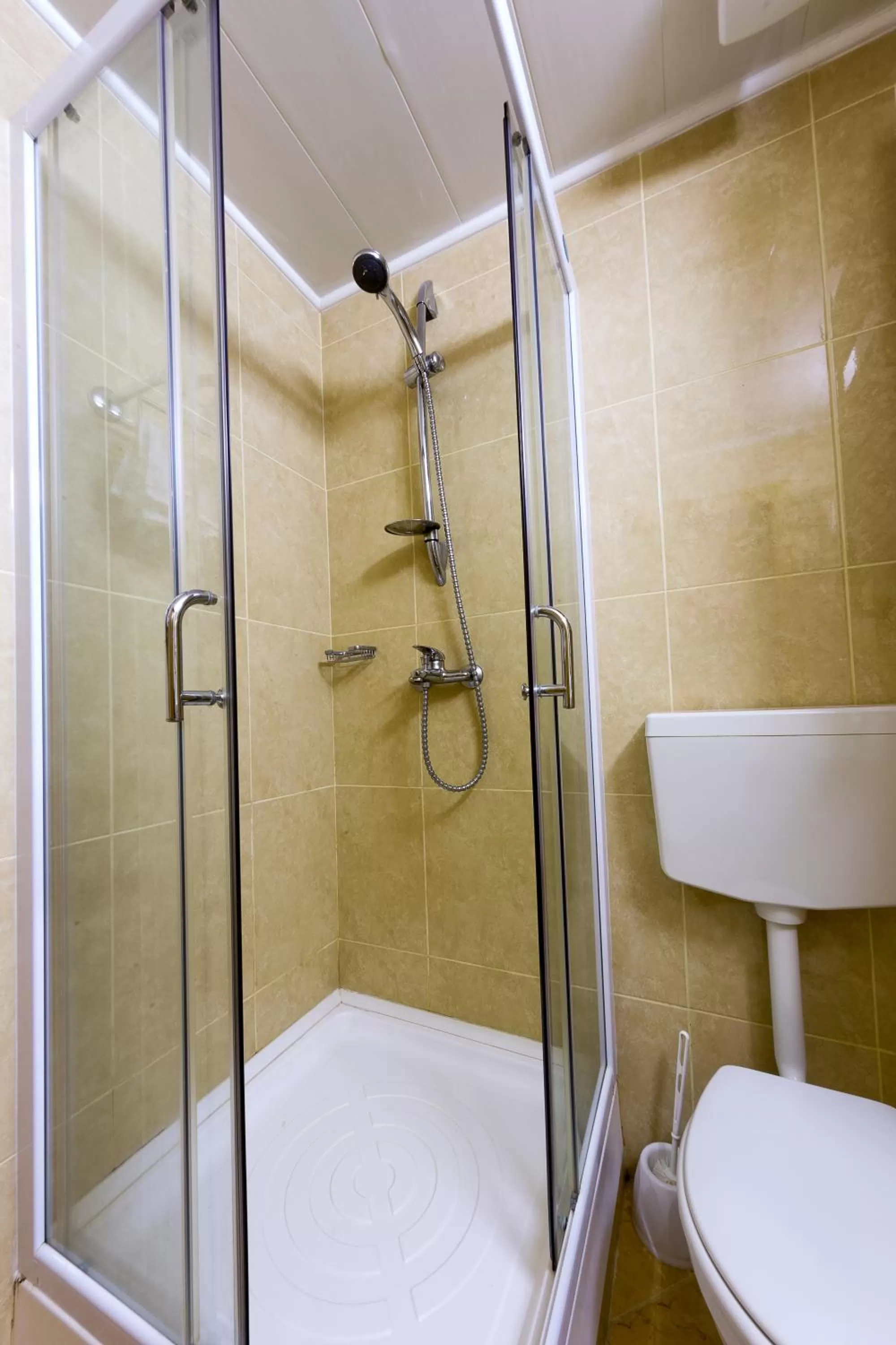 Shower in Hotel Transilvania