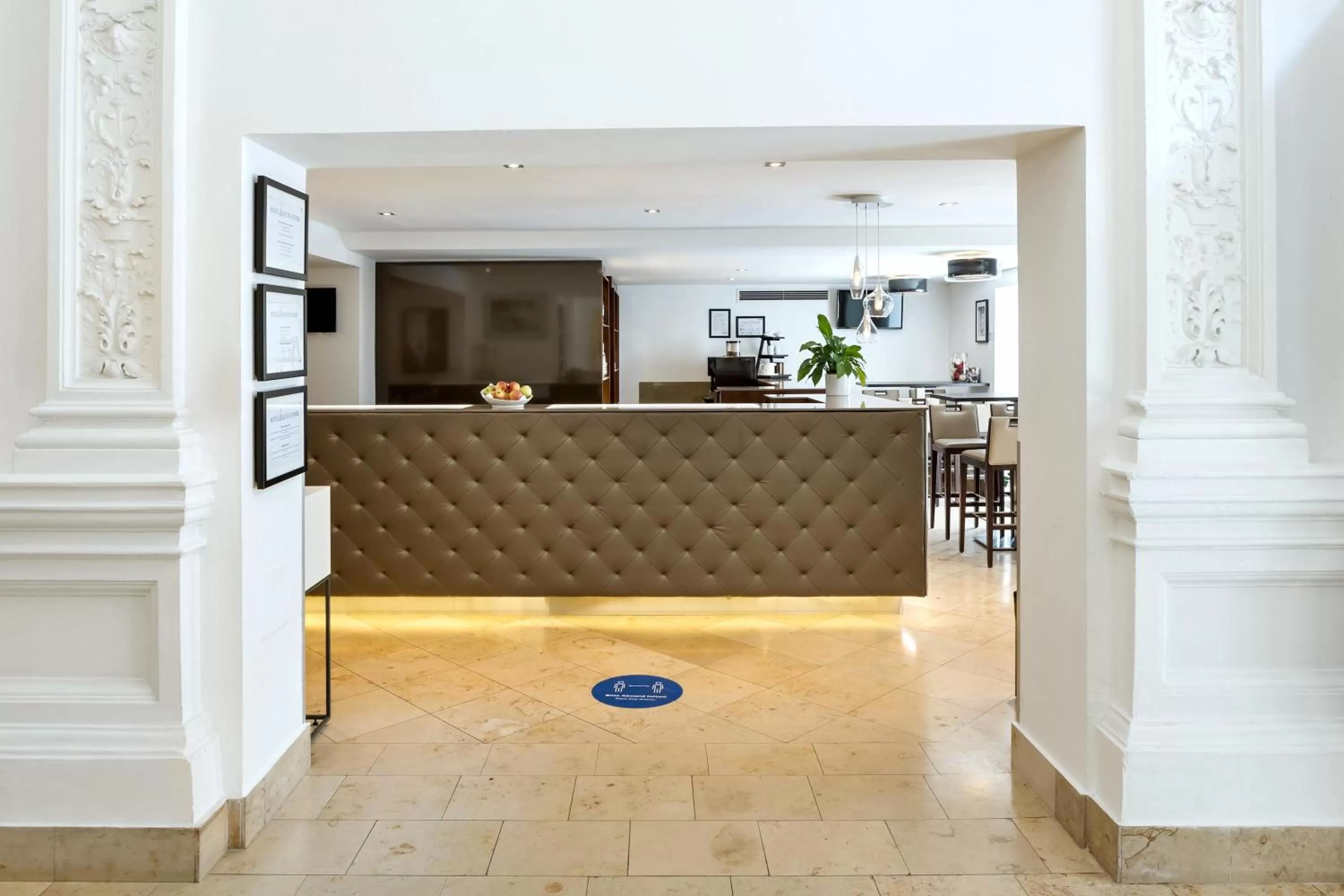 Lobby or reception in Hotel Rathauspark Wien