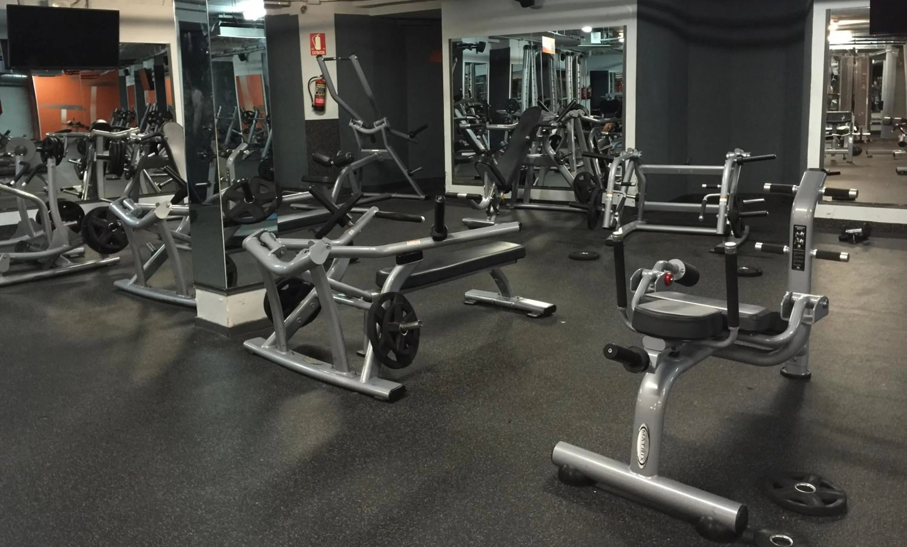 Fitness centre/facilities in Hostal Abadia Madrid
