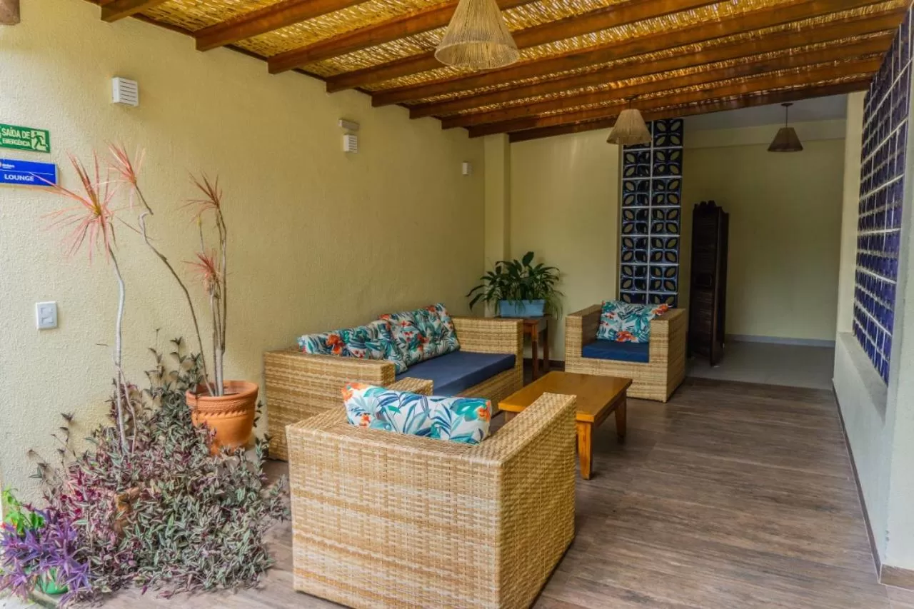 Patio in Pousada Ilha Vitoria