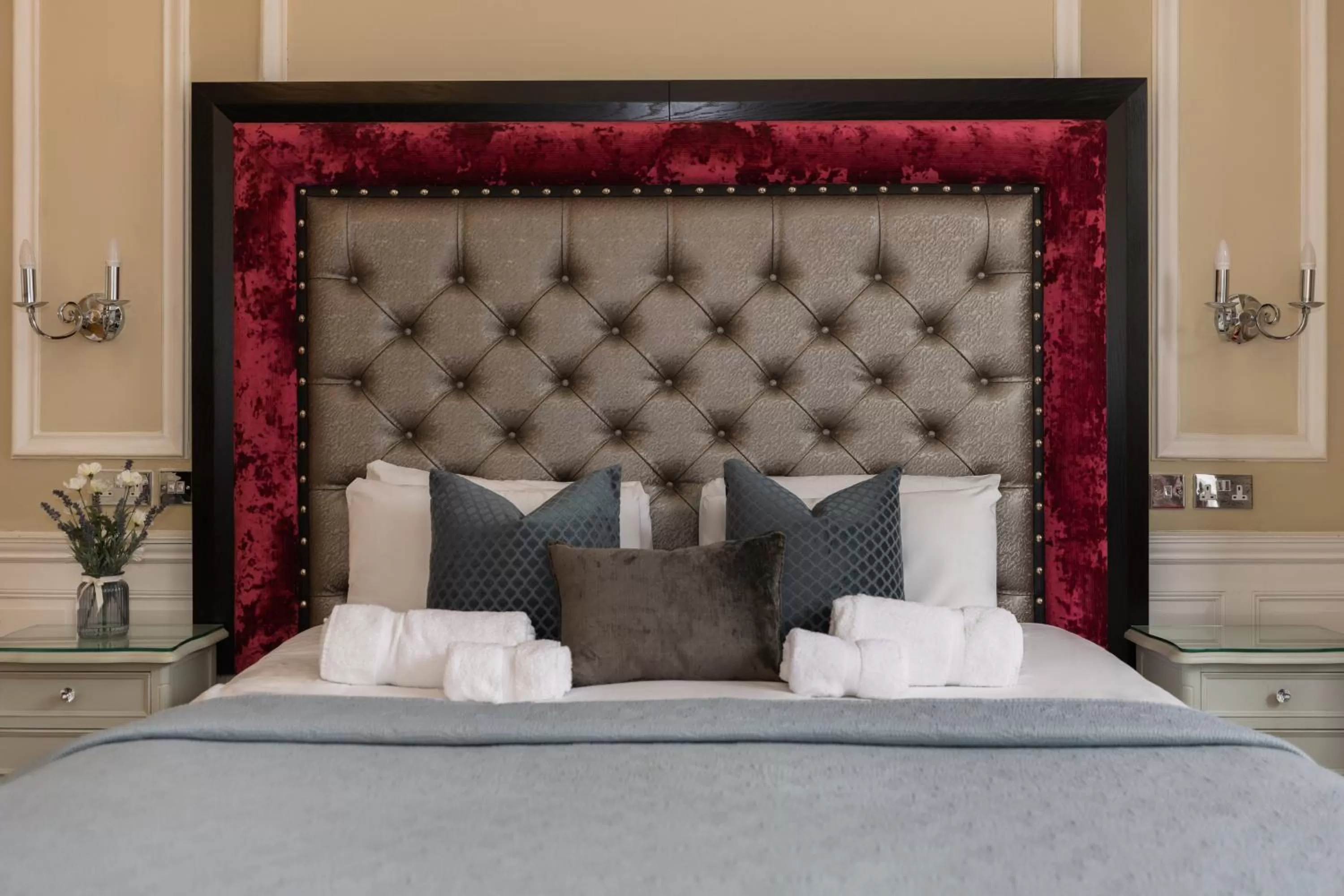 Bed in The Haymarket Hotel