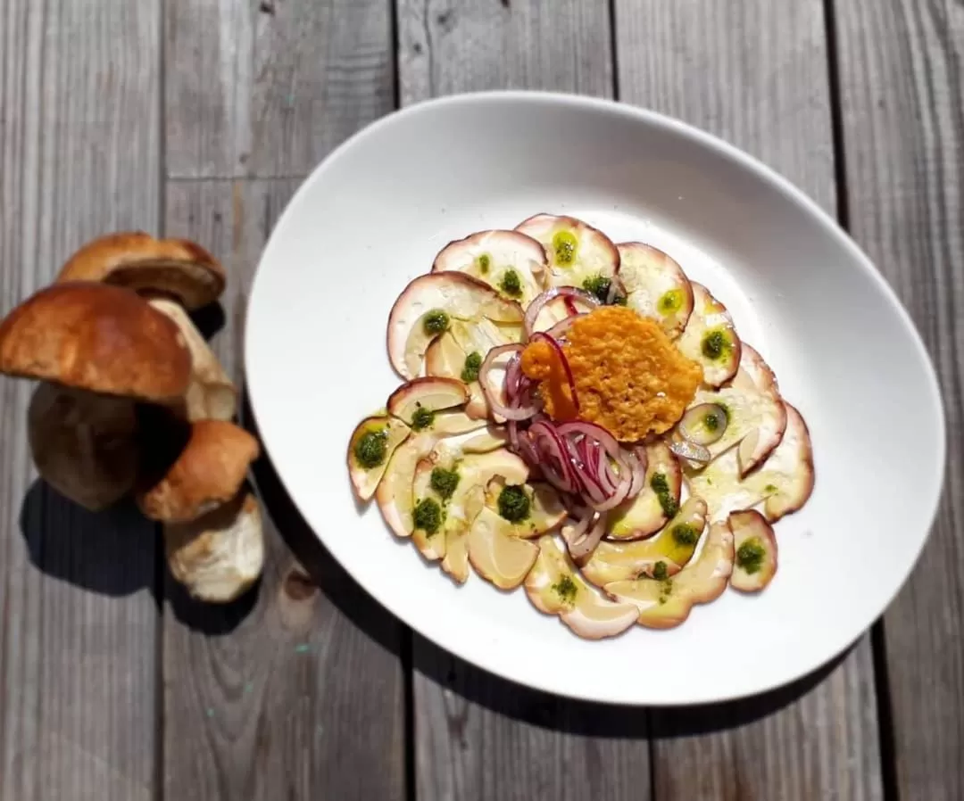 Food close-up in Hôtel Terminus