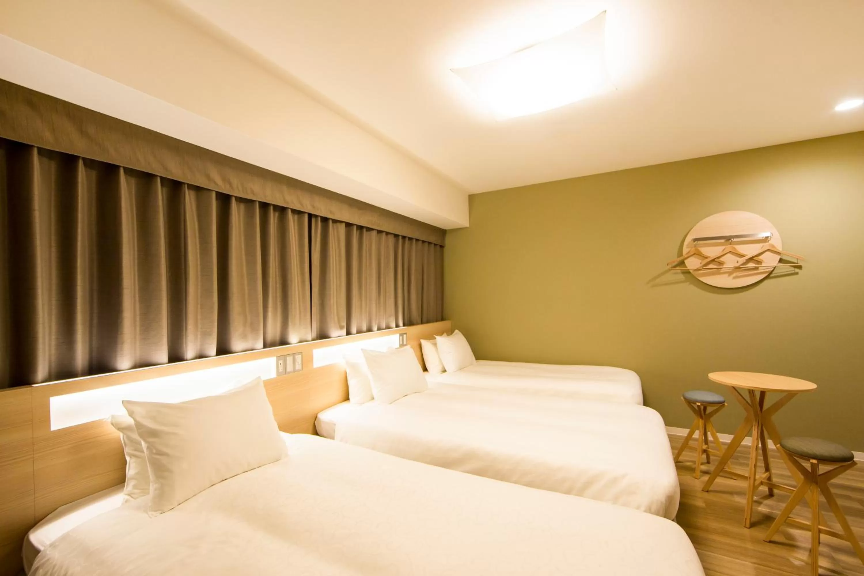 Photo of the whole room, Bed in Karaksa Hotel Osaka Namba
