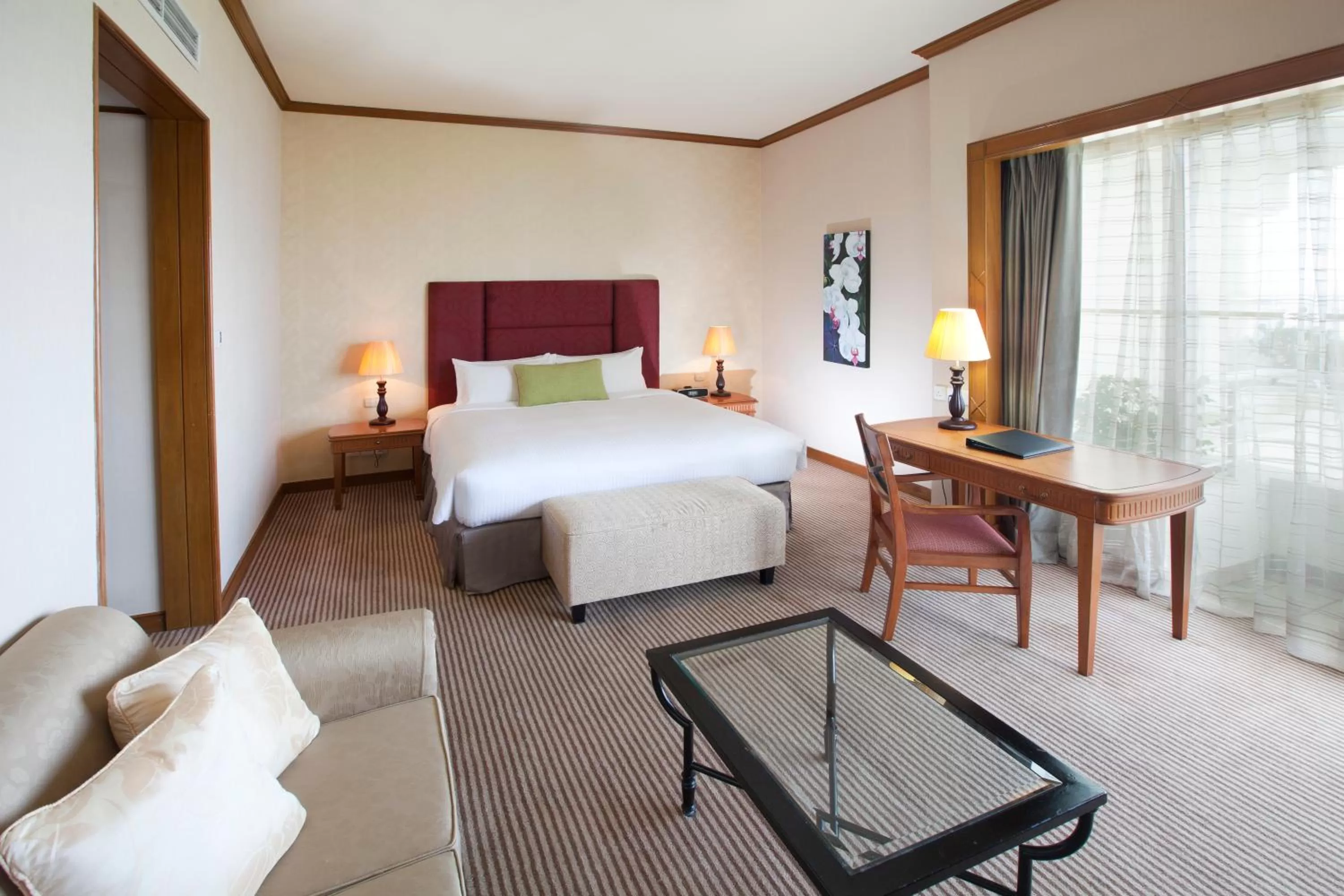 Bed in Dorsett Grand Labuan