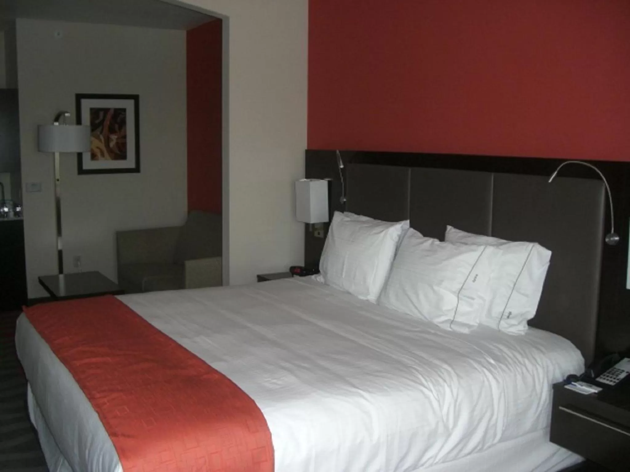 Bed in Holiday Inn Express Northwest Maize by IHG