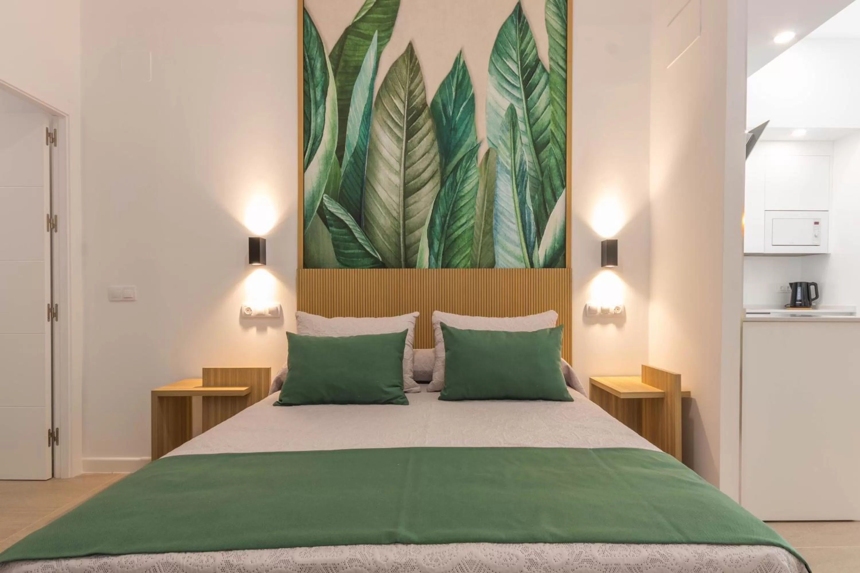 Bed in Apartamentos Alnatur